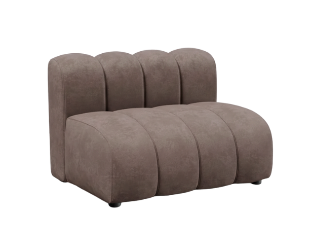 Cosmo Straight 1-seater (Truffle Brown) Desert River Rentals