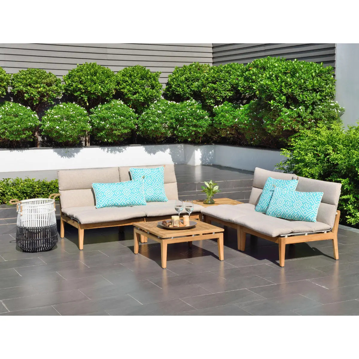 Arno 4-seater corner lounge set Desert River Rentals