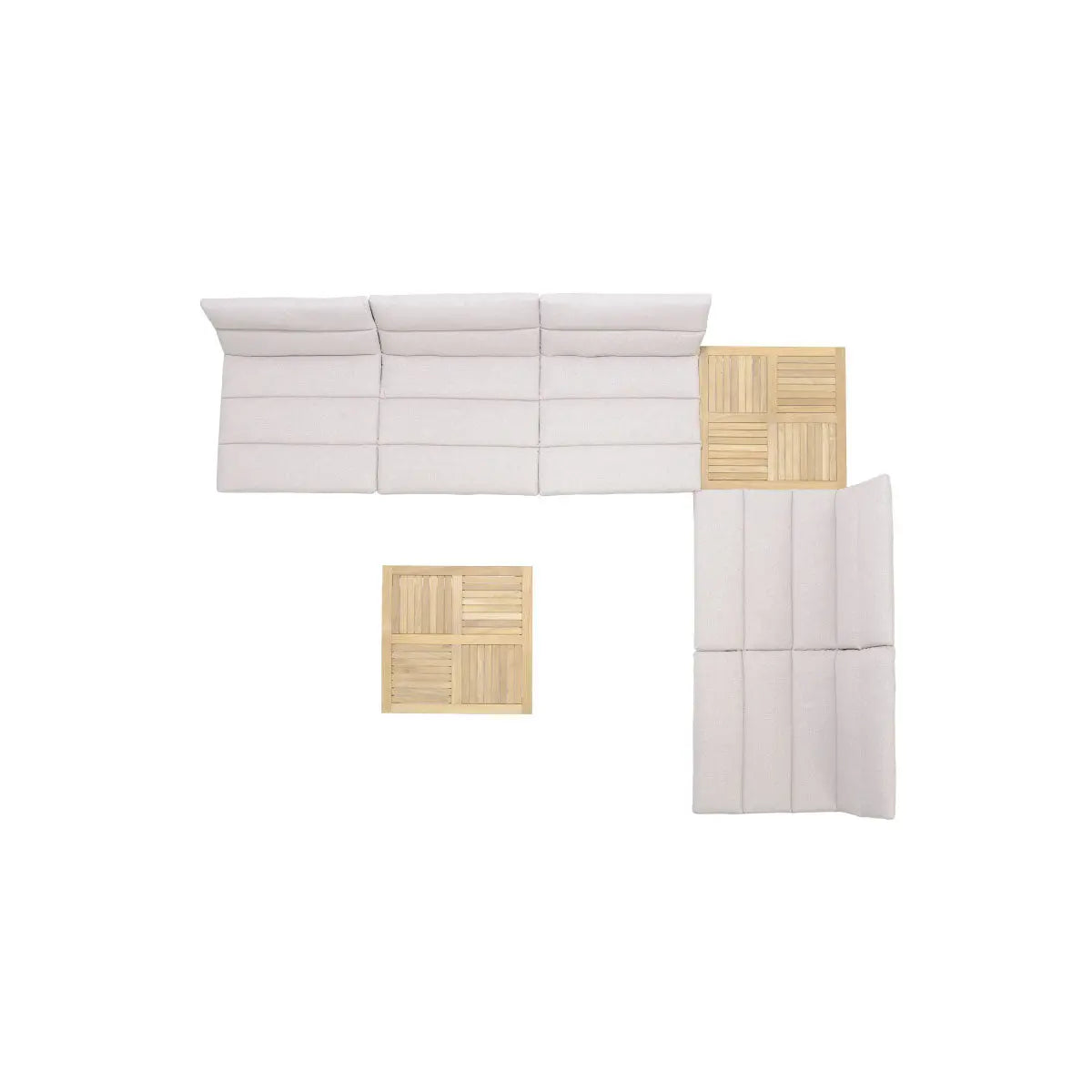 Arno 5-seater rectangular lounge set Desert River Rentals