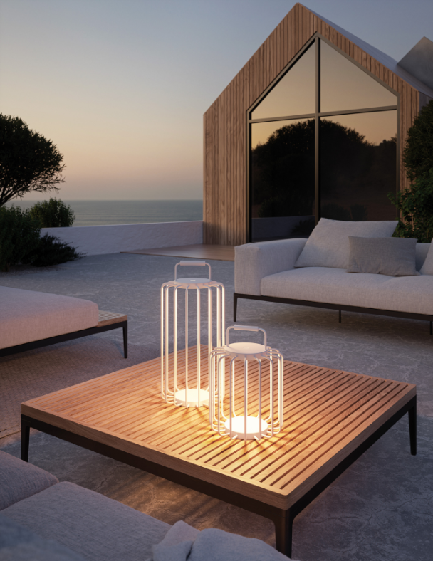 Bangkok Lantern Large (White) DesertRiver.rentals