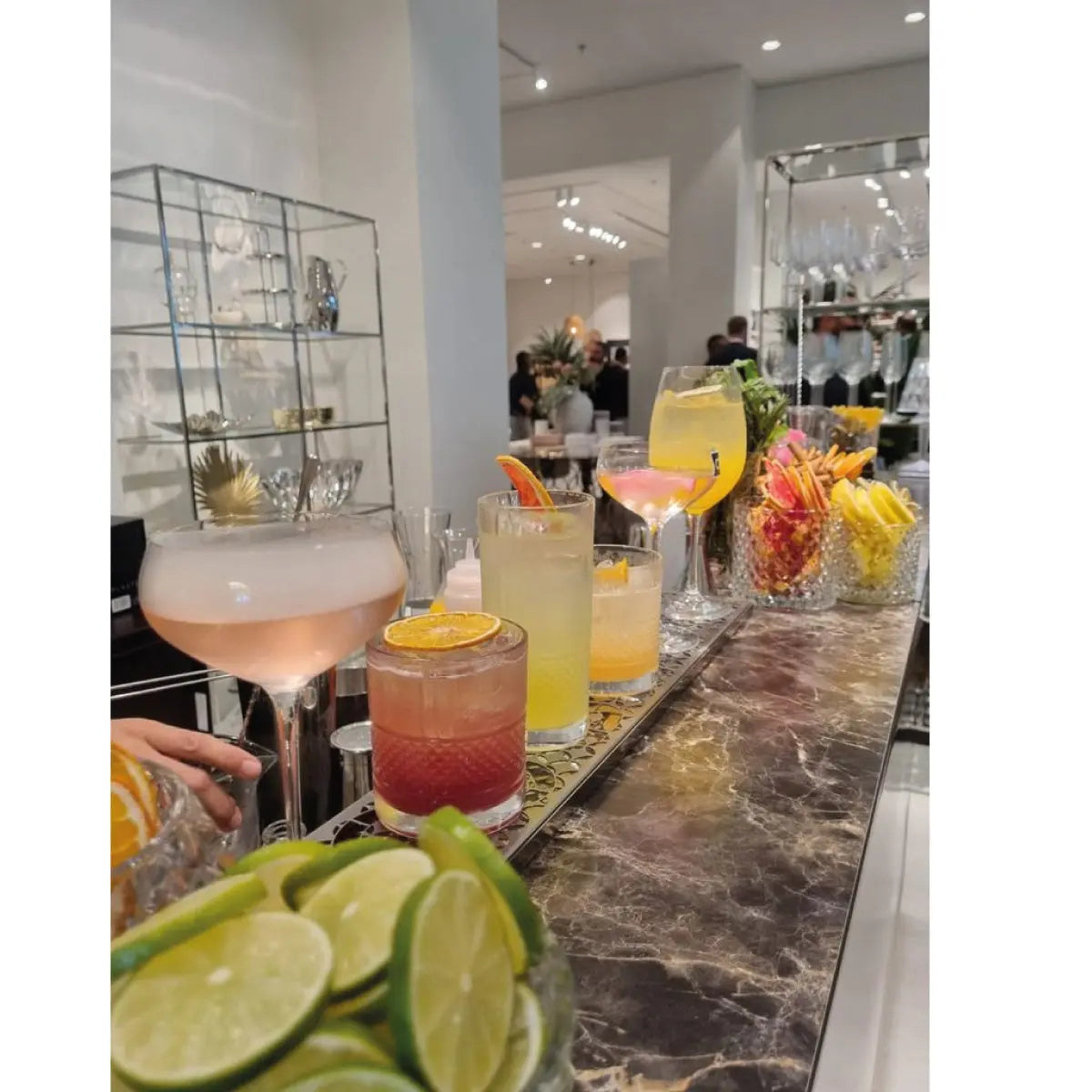 Bauhaus straight lit bar Desert River Rentals