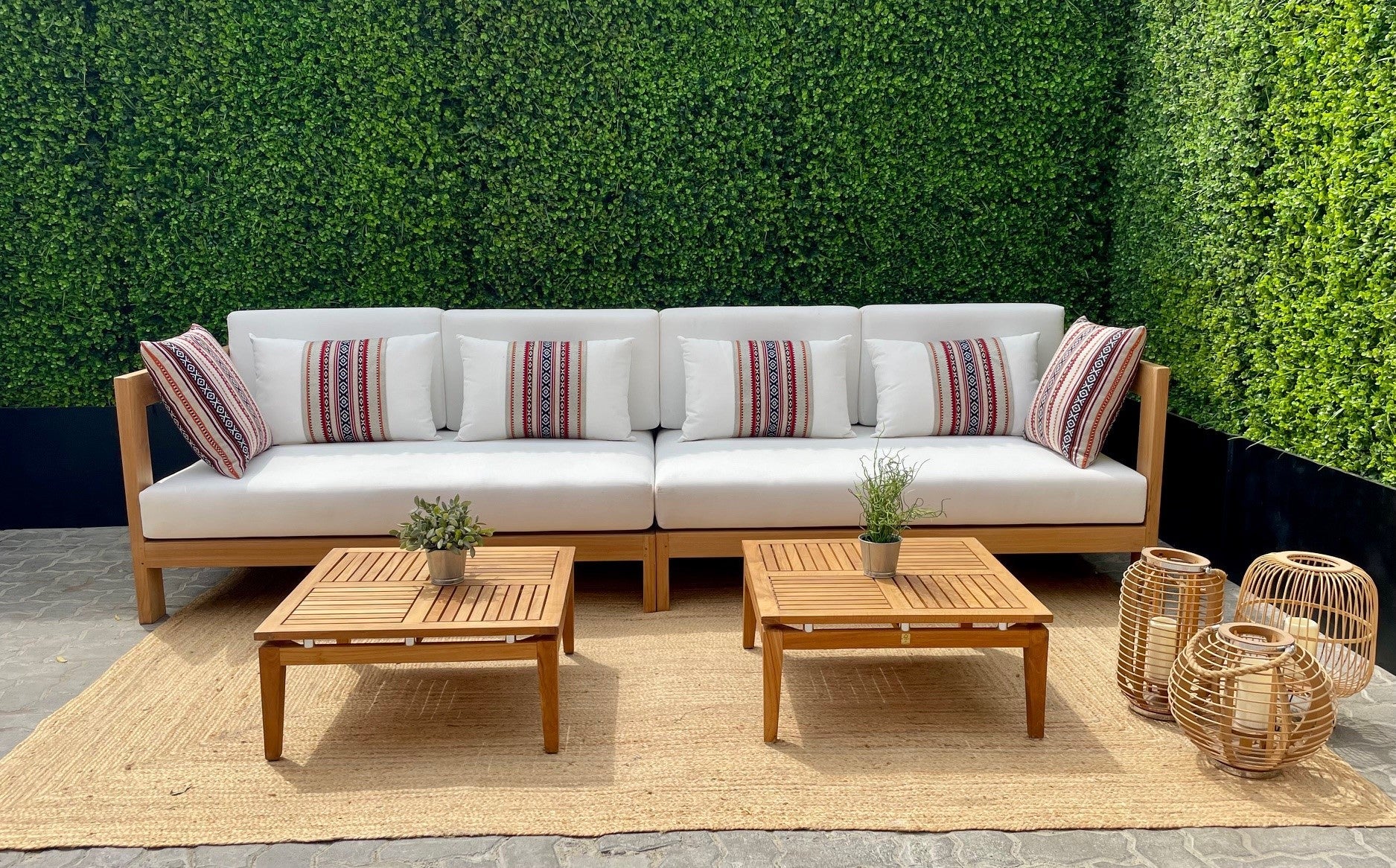 Sadu Rectangular Accent Cushion DesertRiver.rentals