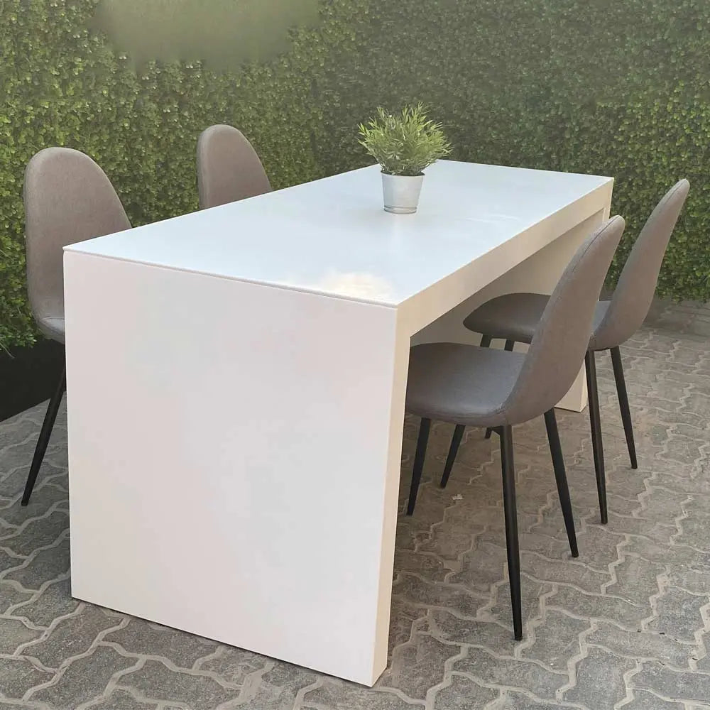 Brooklyn grey dining chair Desert River Rentals