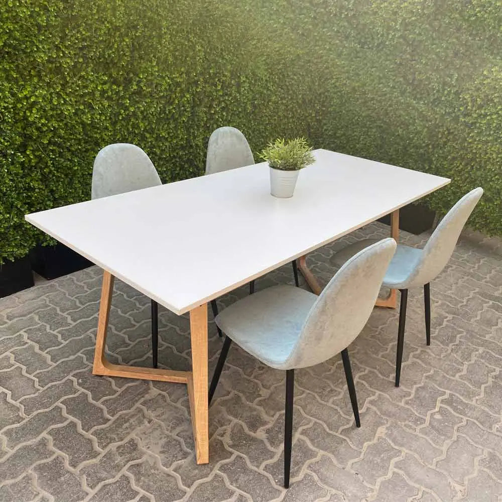 Brooklyn turquoise dining chair Desert River Rentals