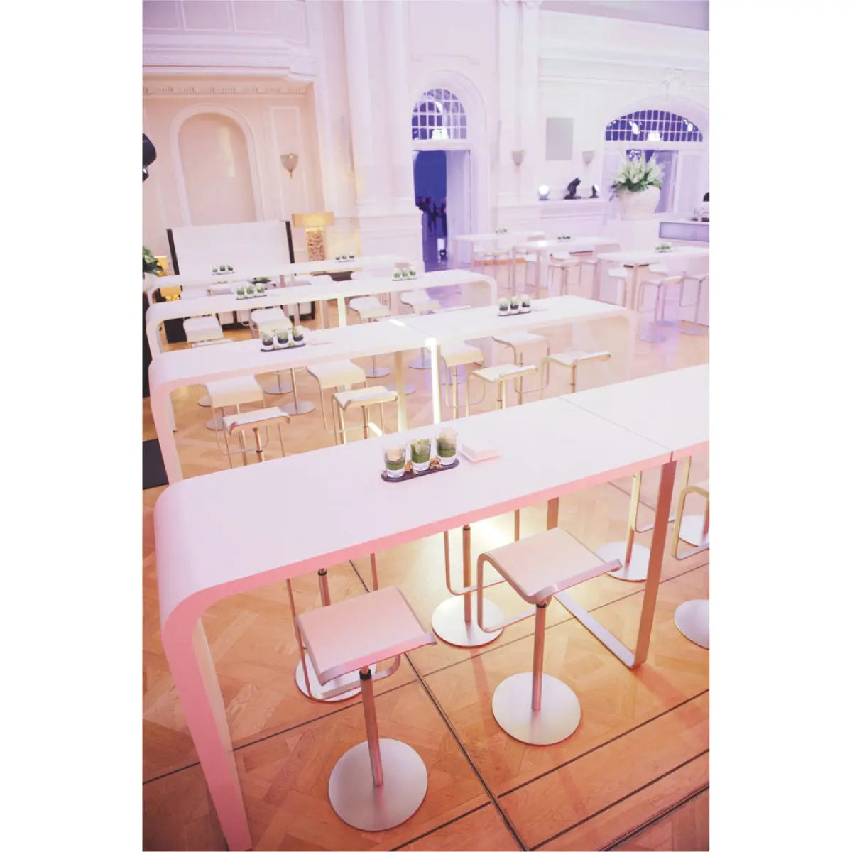 Brunch high double table Desert River Rentals