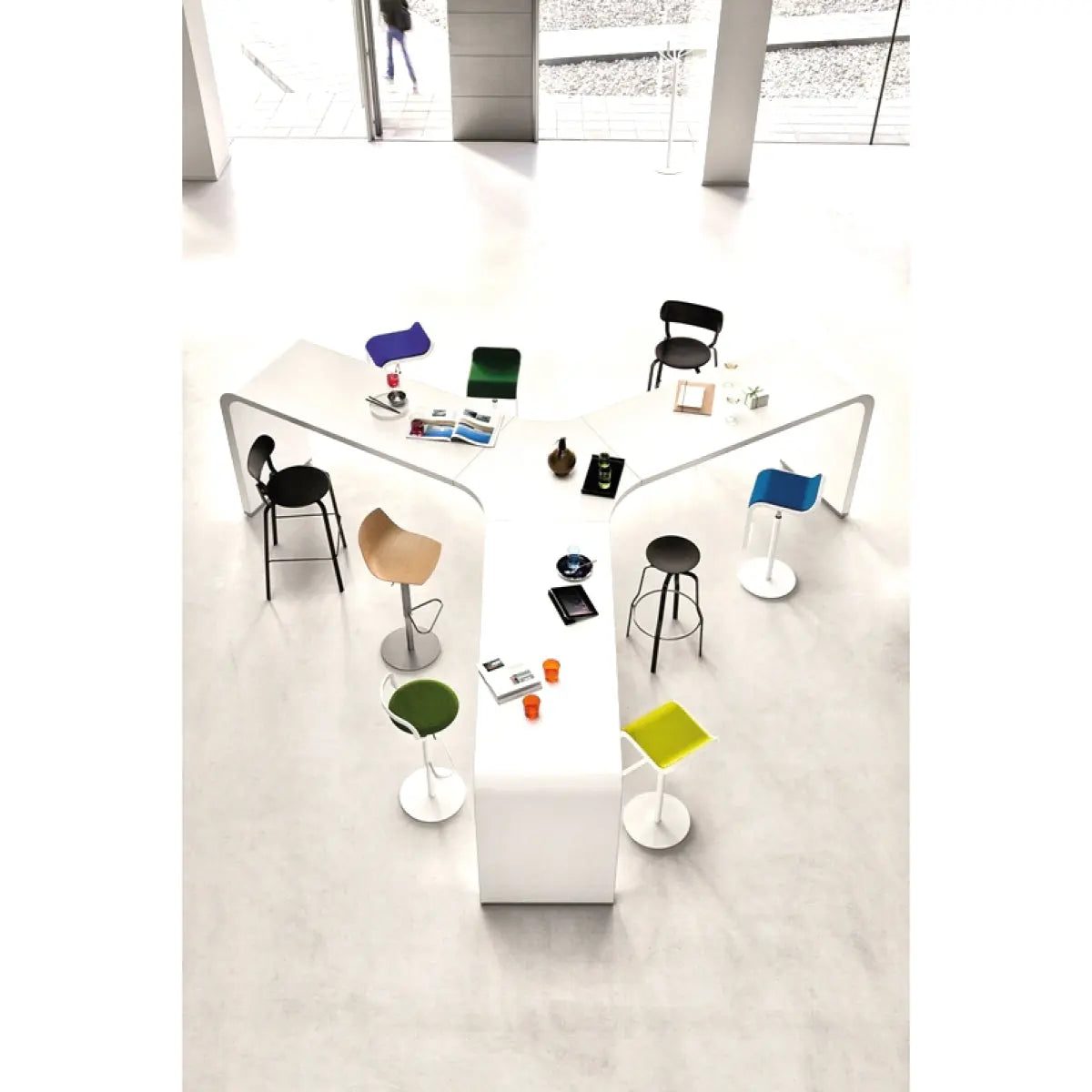 Brunch high table y shape Desert River Rentals