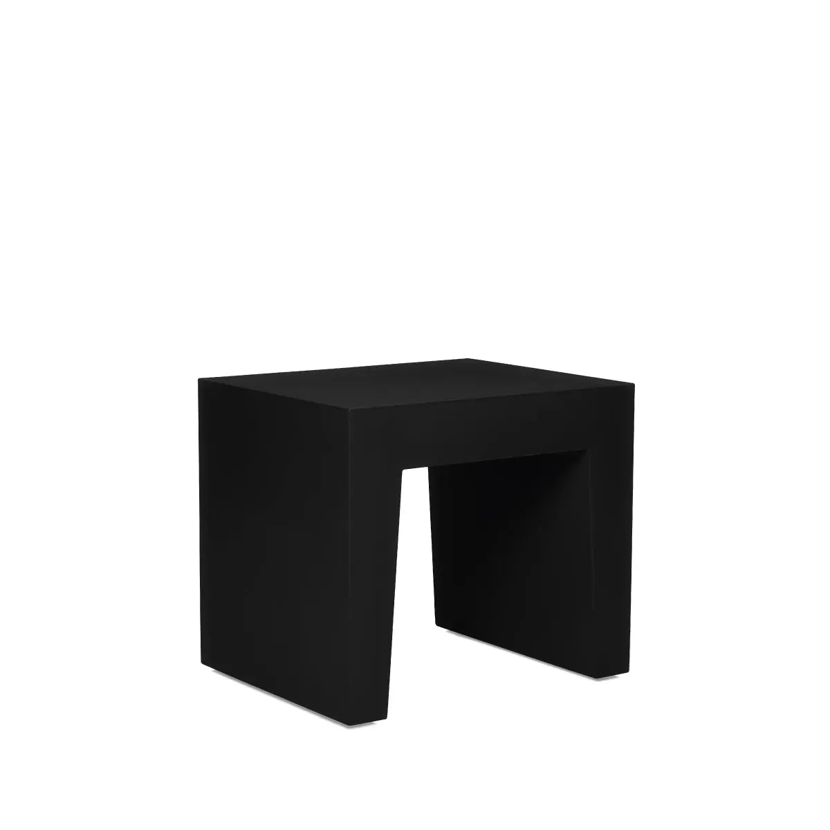 Concrete seat black Desert River Rentals