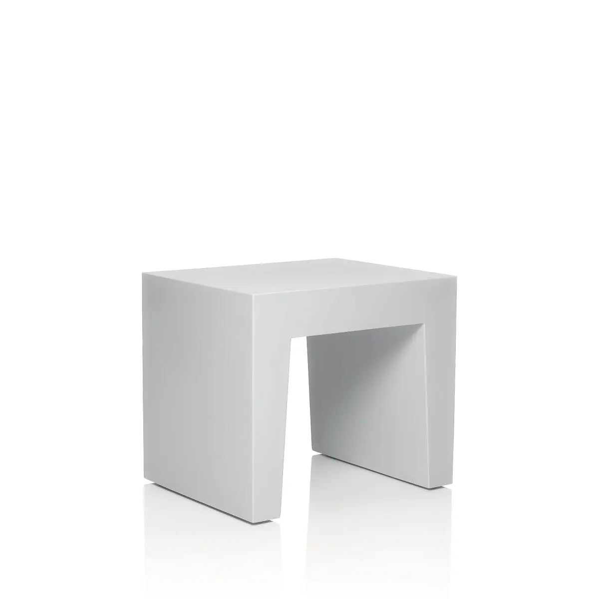 Concrete seat light grey Desert River Rentals