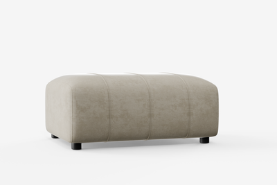 Cosmo Ottoman 1-seater, Nutmeg Beige