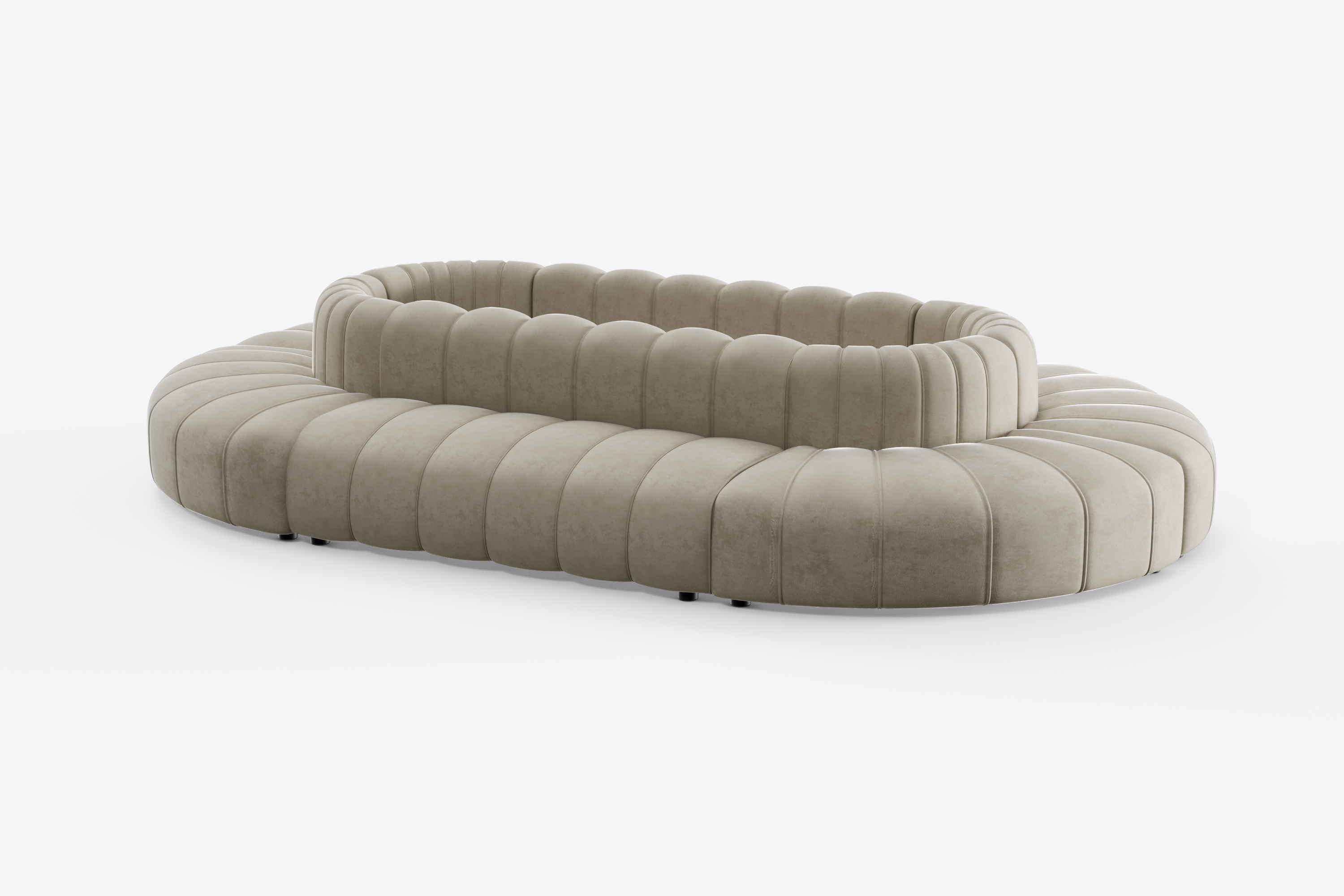 Cosmo Oval 12-seater (Nutmeg Beige) Desert River Rentals