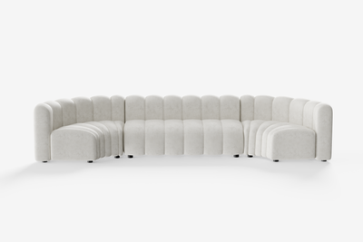 Cosmo Straight 2-seater, Vanilla White Desert River Rentals