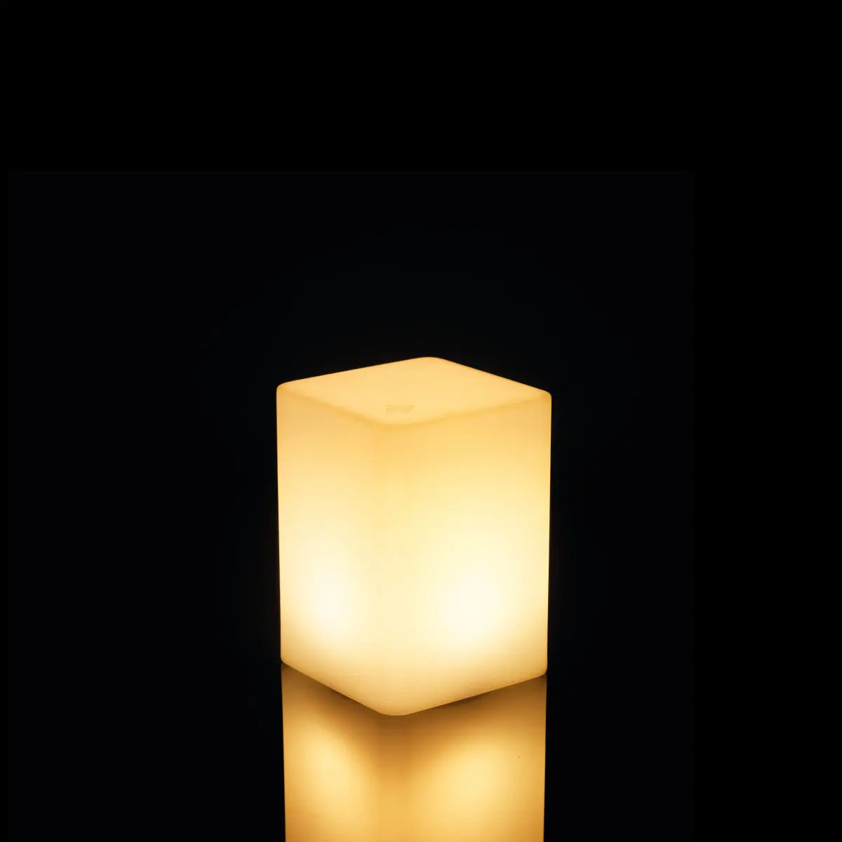 Cubic table light Desert River Rentals