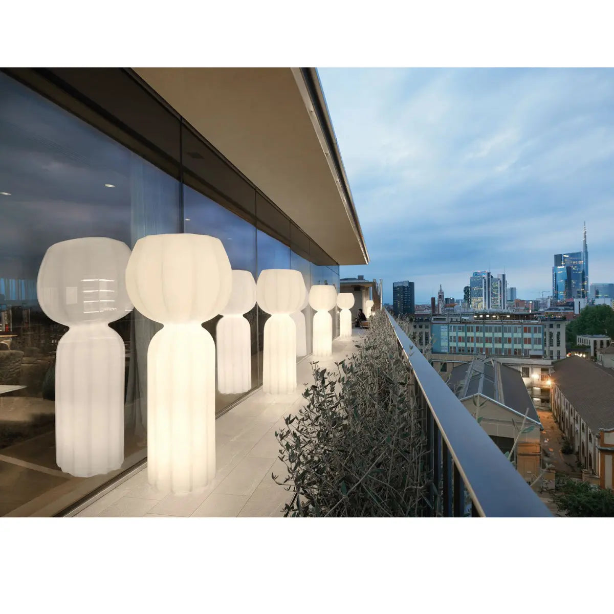 Cucun floor lamp Desert River Rentals