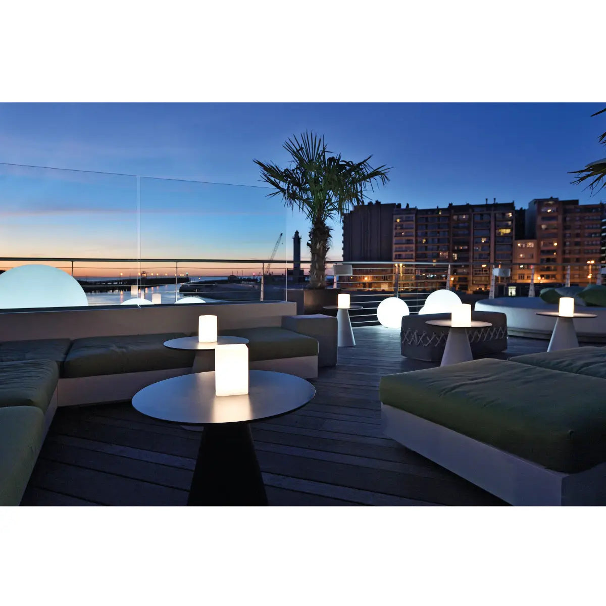 Cylindro table light Desert River Rentals