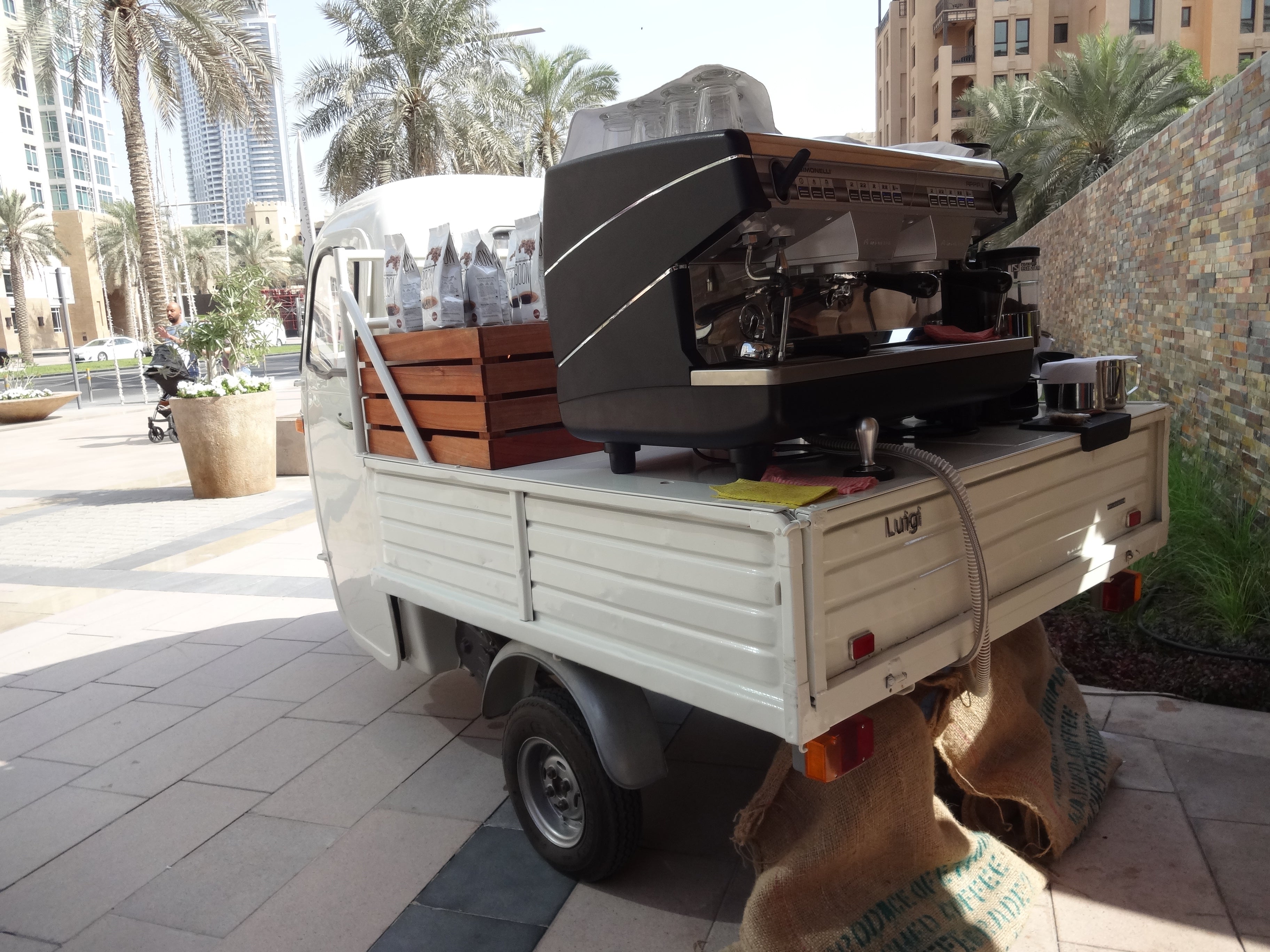 Luigi original 1964 piaggio ape Desert River Rentals