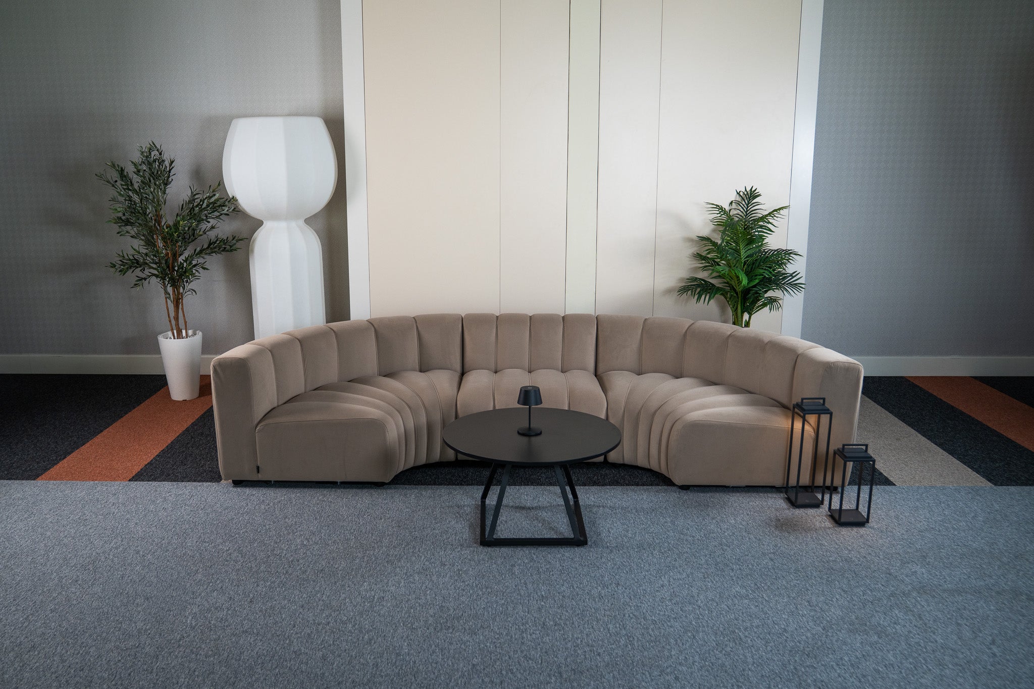 Cosmo Concave Small 4-seater (Nutmeg Beige) Desert River Rentals