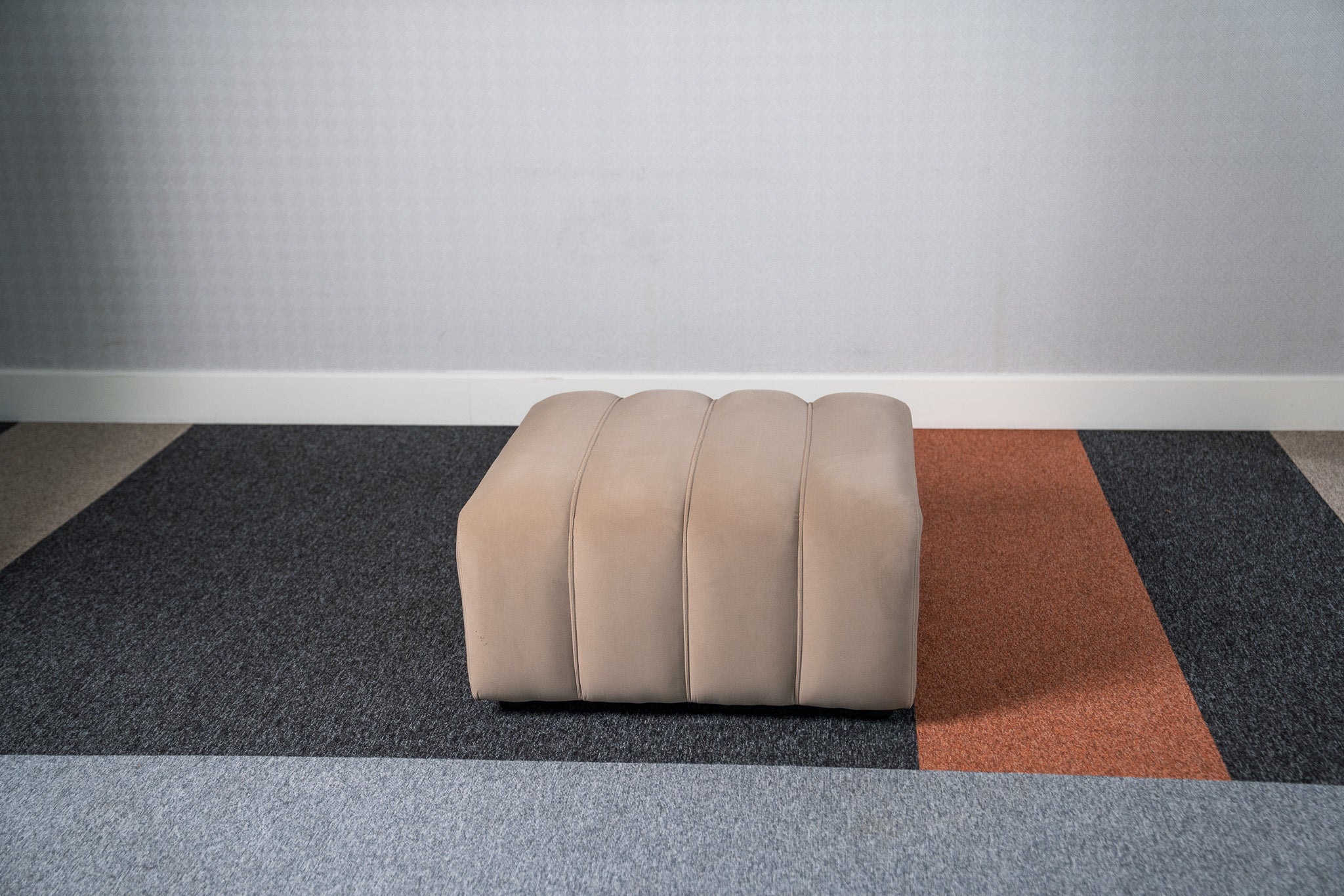 Cosmo Ottoman 1-seater (Nutmeg Beige) Desert River Rentals