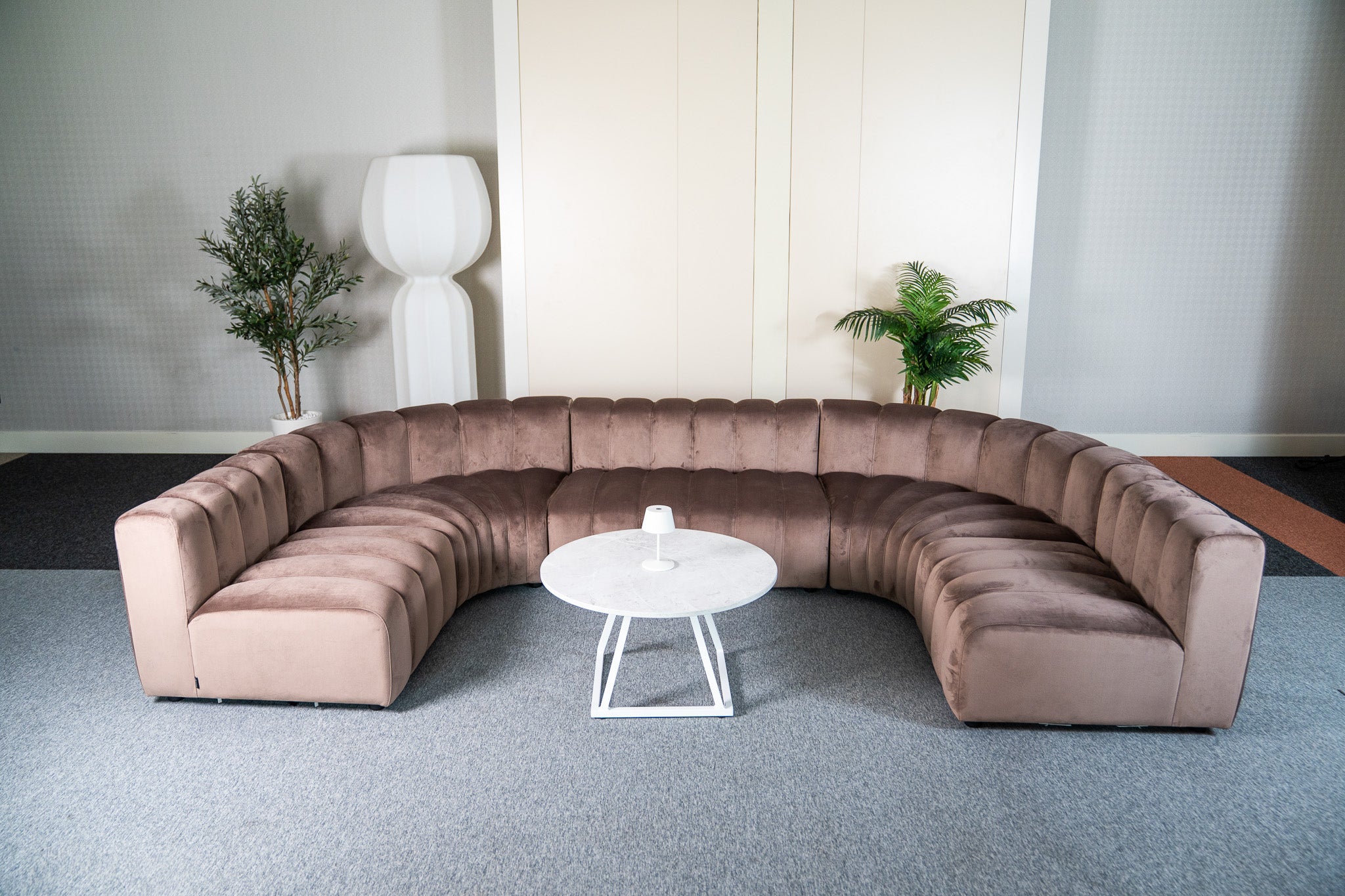 Cosmo Concave Large 7-seater (Truffle Brown) Desert River Rentals