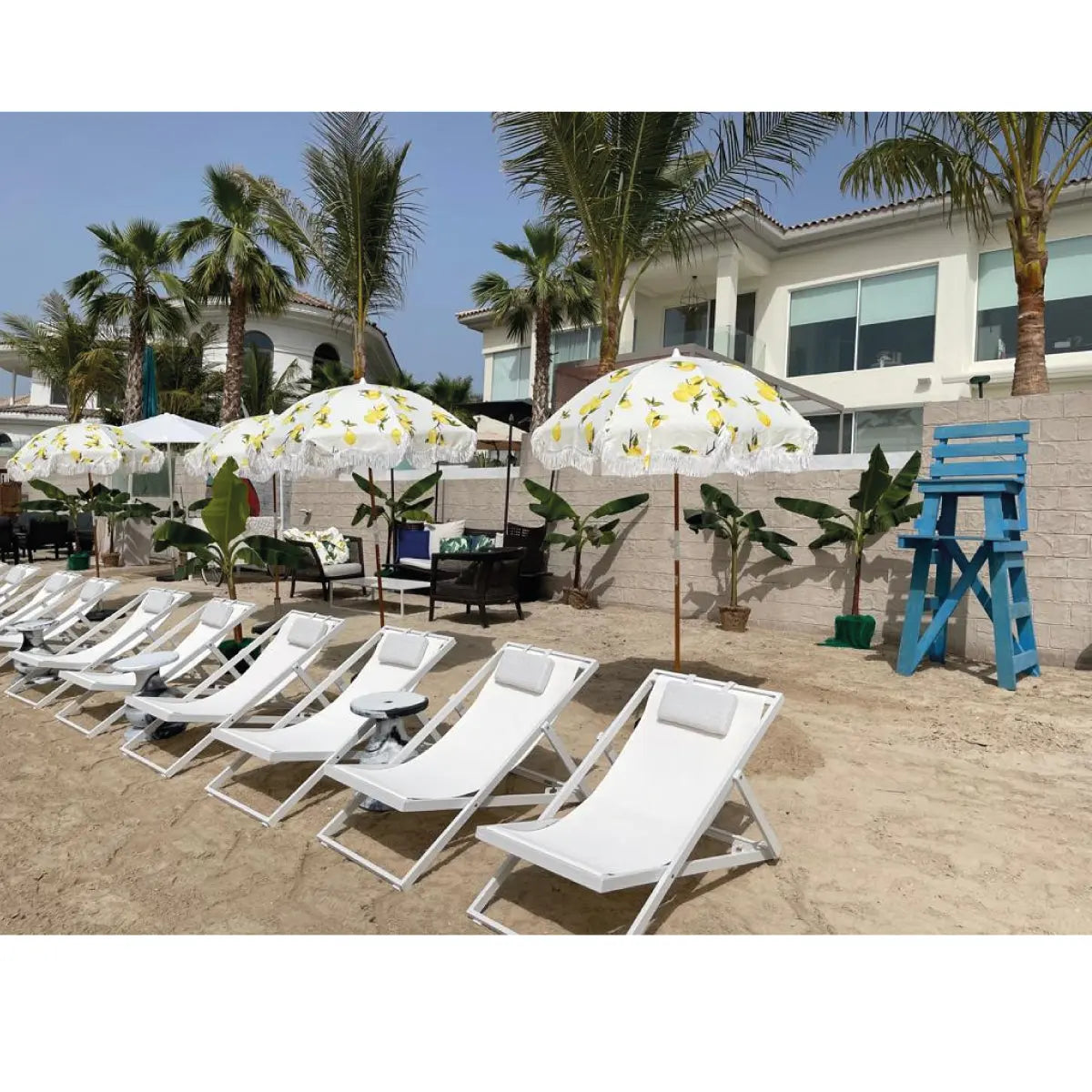 Domenica deck chair Desert River Rentals