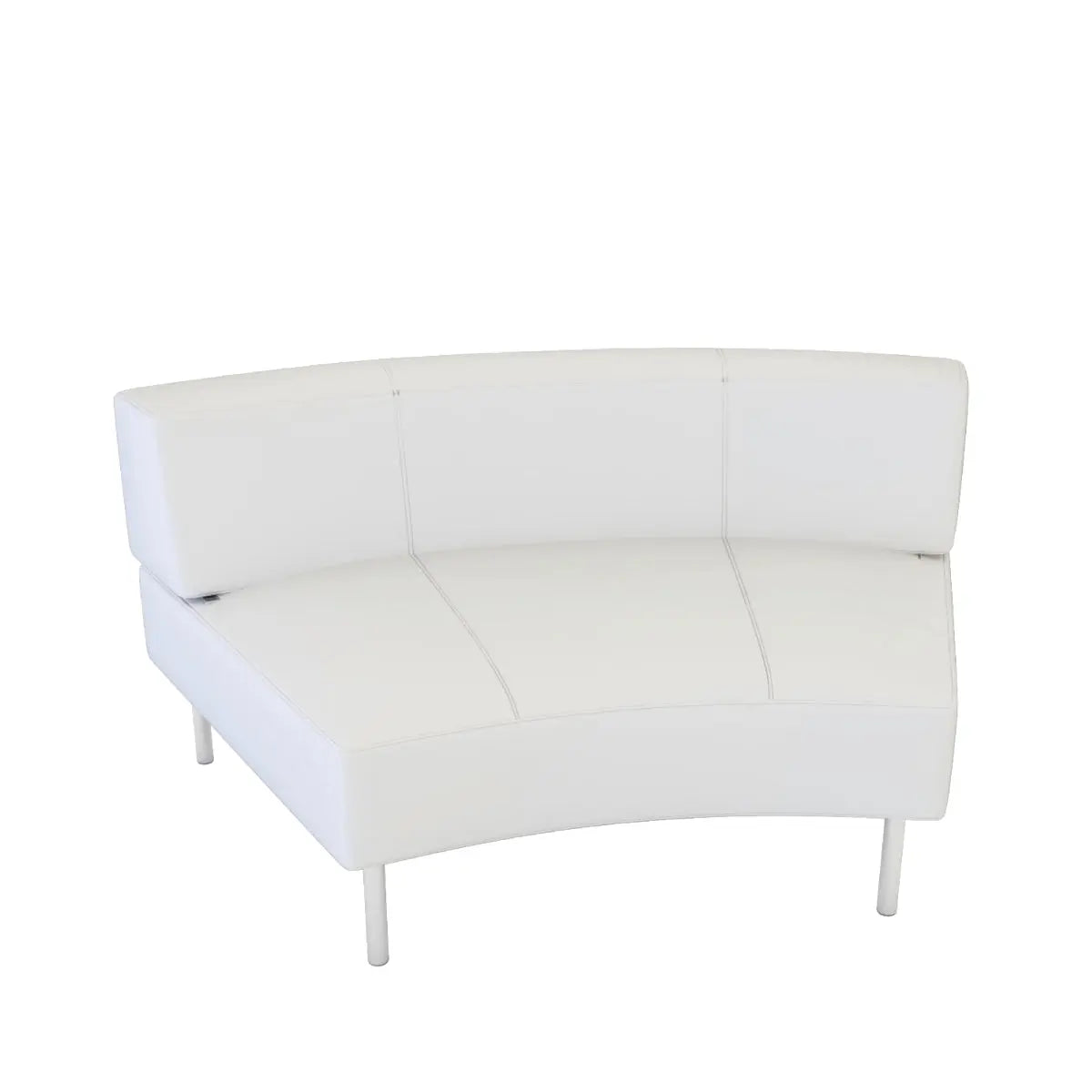 Endless 2 seater curved chair with large low back Desert River Rentals