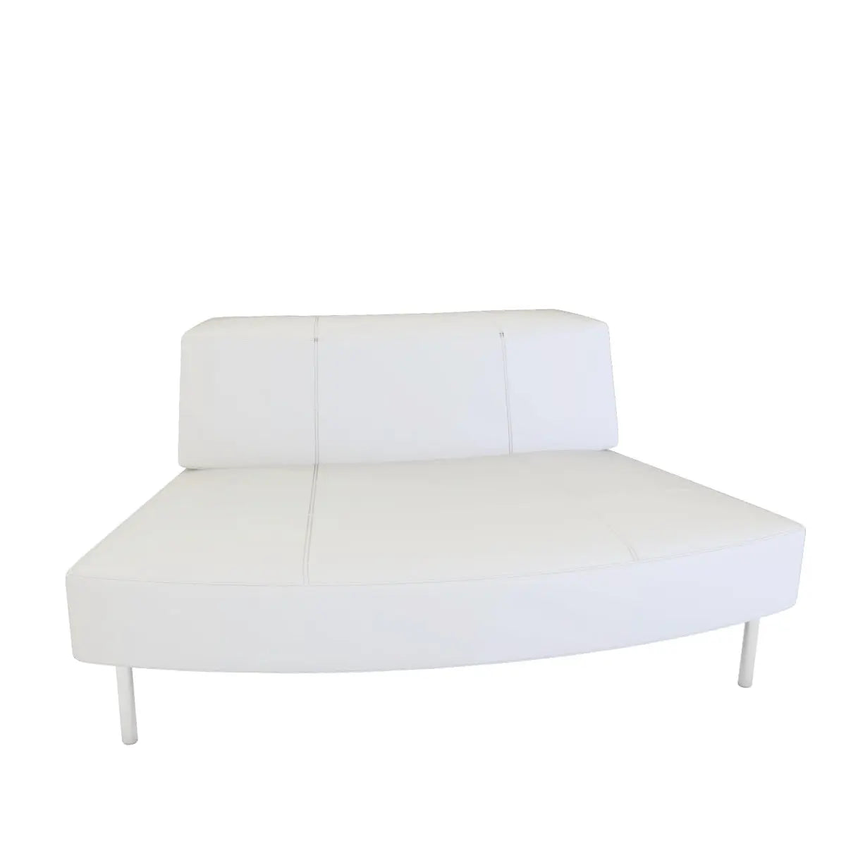 Endless 2 seater curved chair with small low back Desert River Rentals