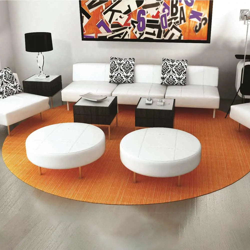 Endless round ottoman Desert River Rentals