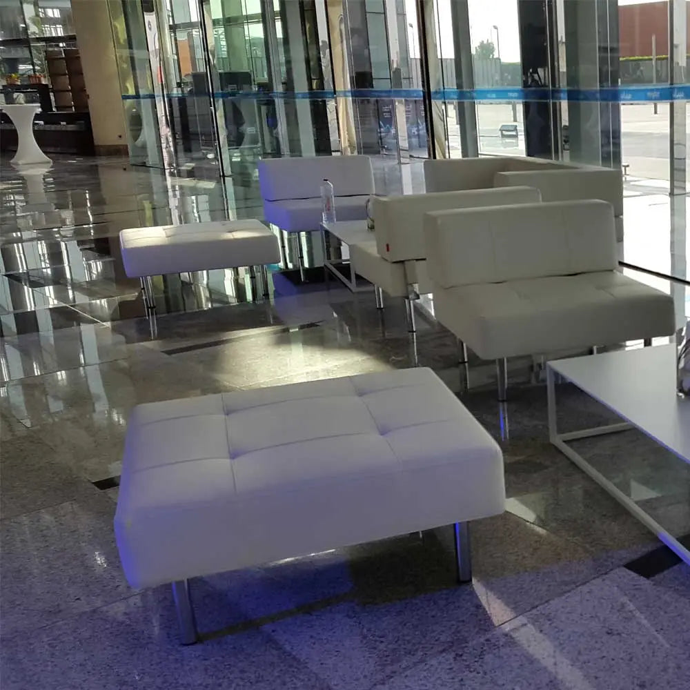 Endless square ottoman Desert River Rentals