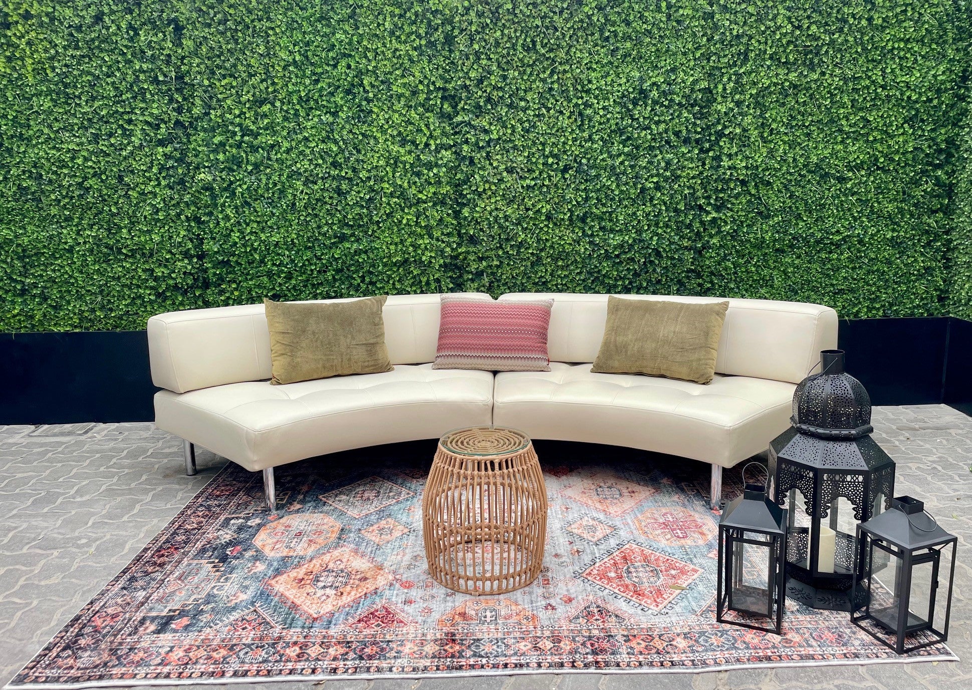 Arabica Cushion (Green Velvet)