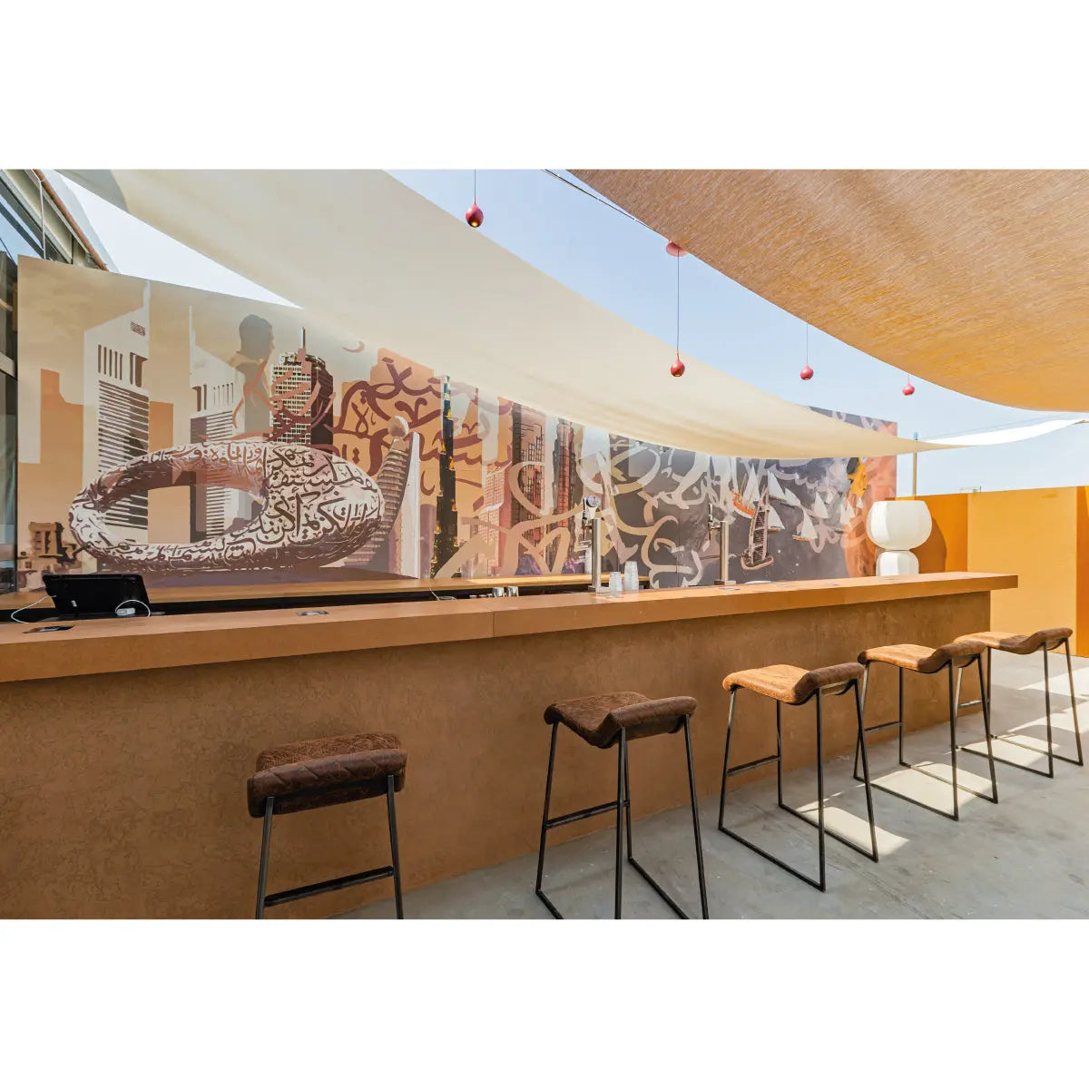 Ernest bar stool Desert River Rentals