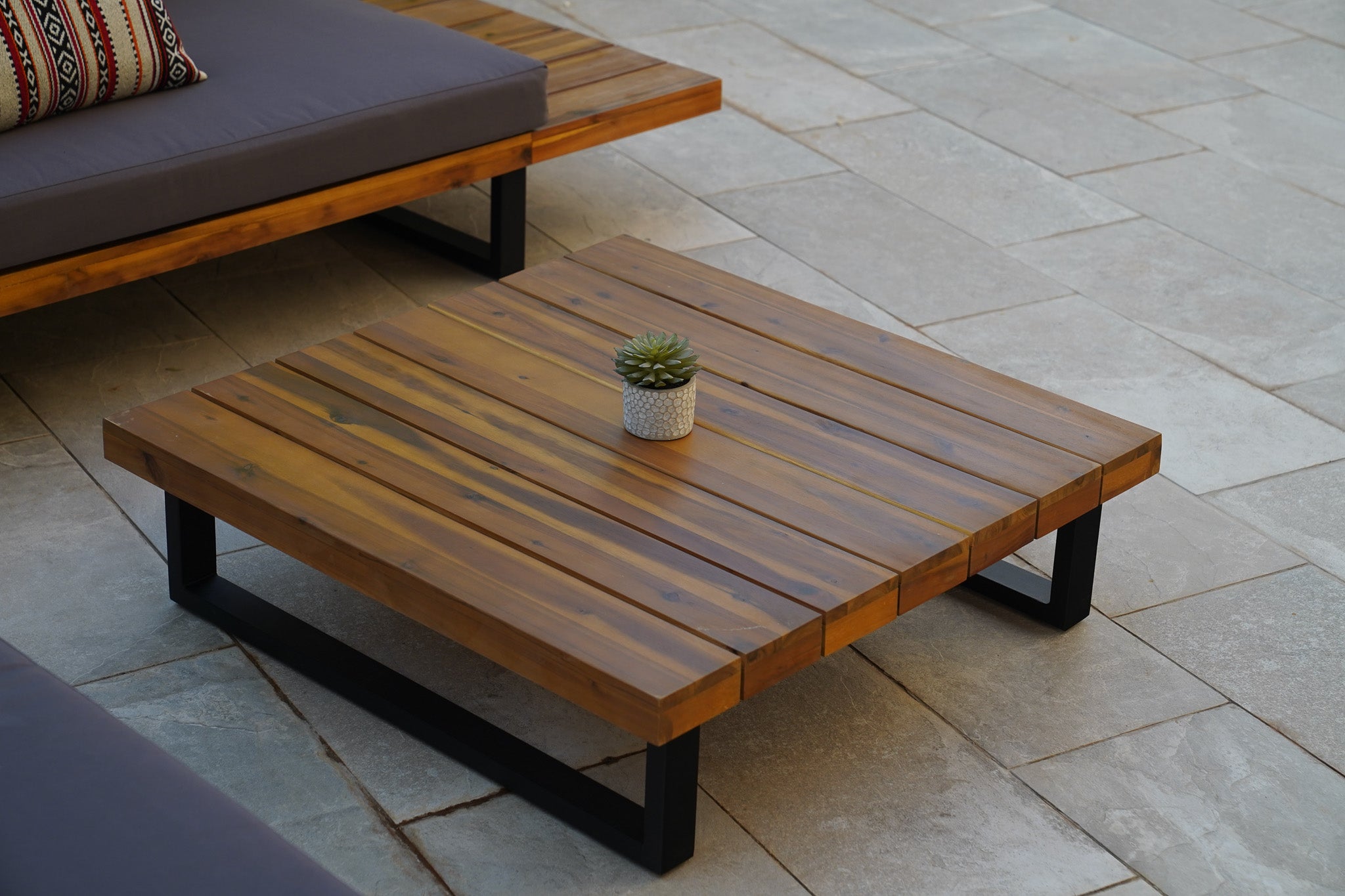 Zen Square Coffee Table Desert River Rentals