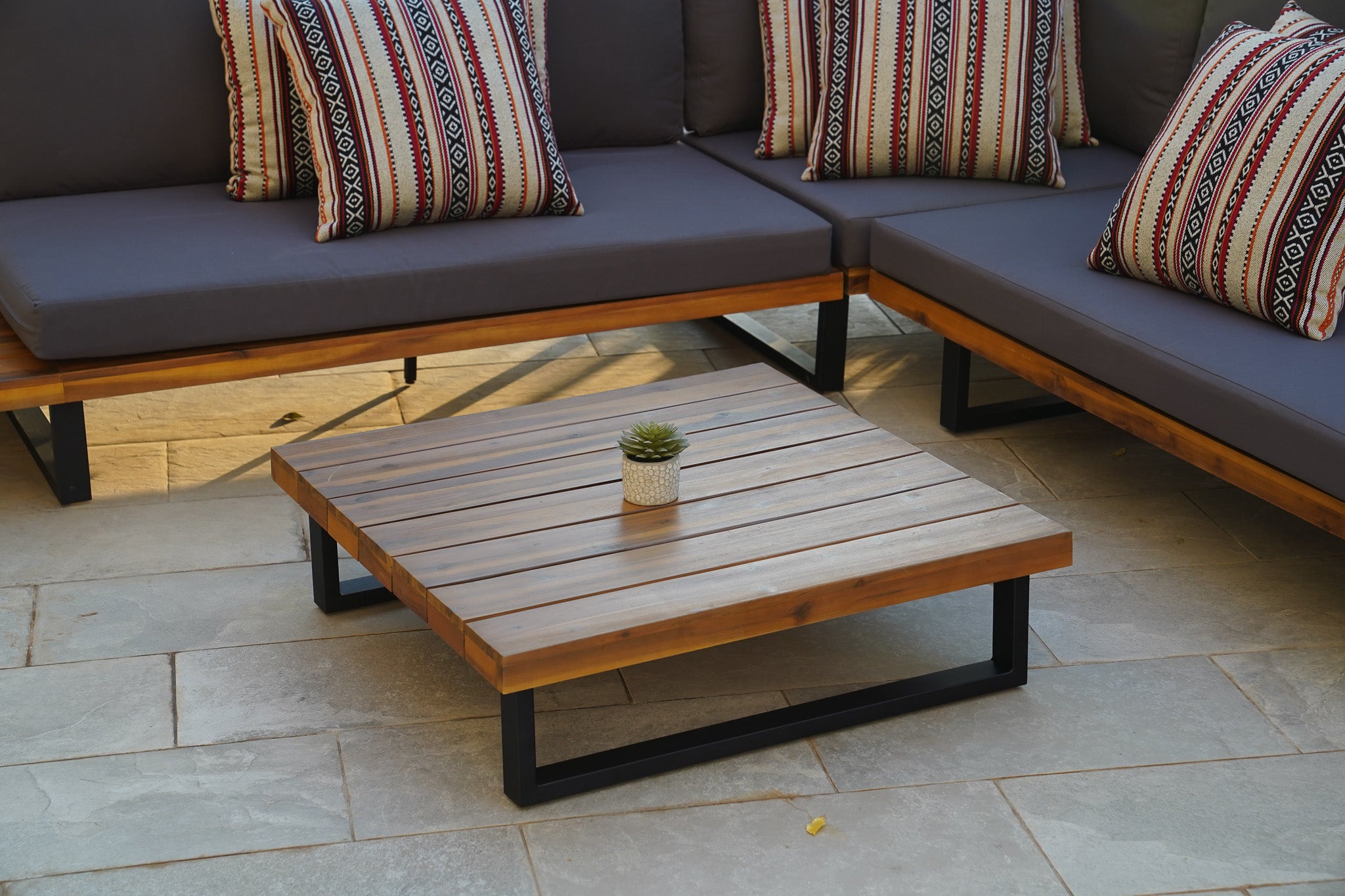 Zen Square Coffee Table Desert River Rentals
