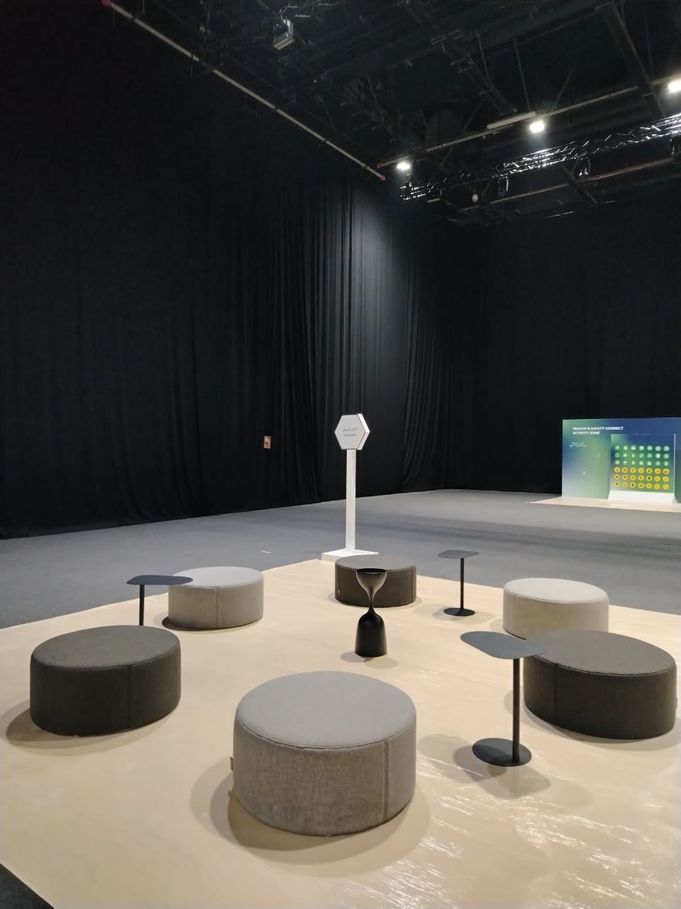 Paradise Ottoman (Thunder Grey) Desert River Rentals