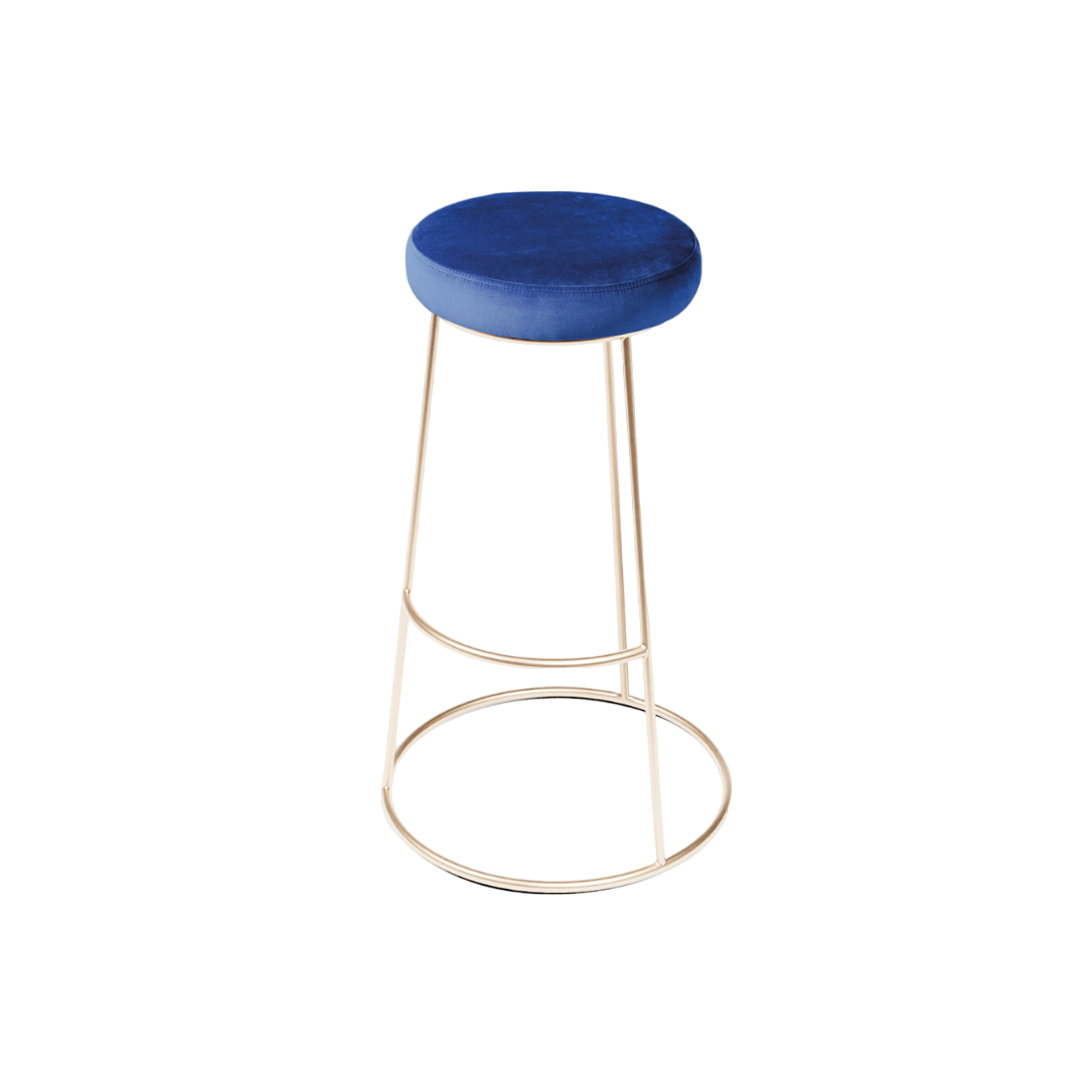 Felicia Bar Stool Blue Desert River Rentals