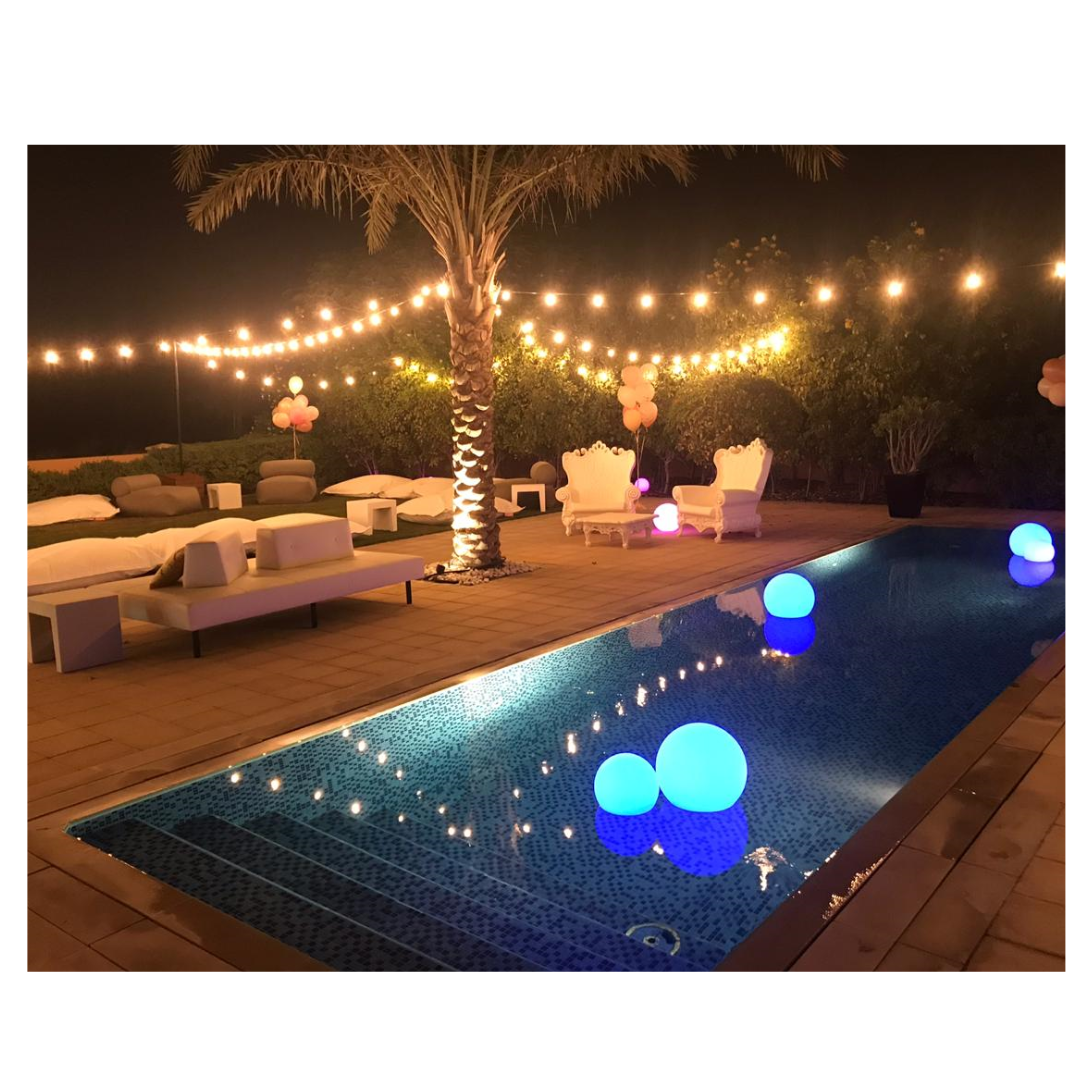 Festival Lights Desert River Rentals