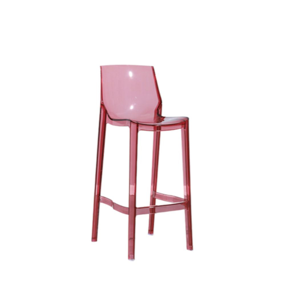 Vanish bar stool pink