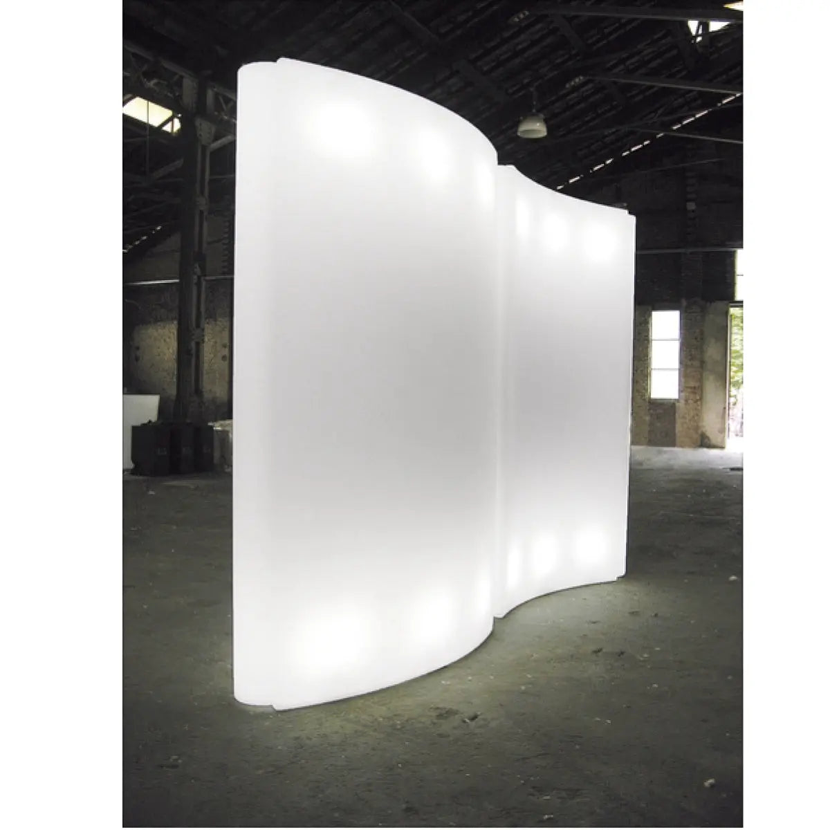 Gio wind lit space divider Desert River Rentals