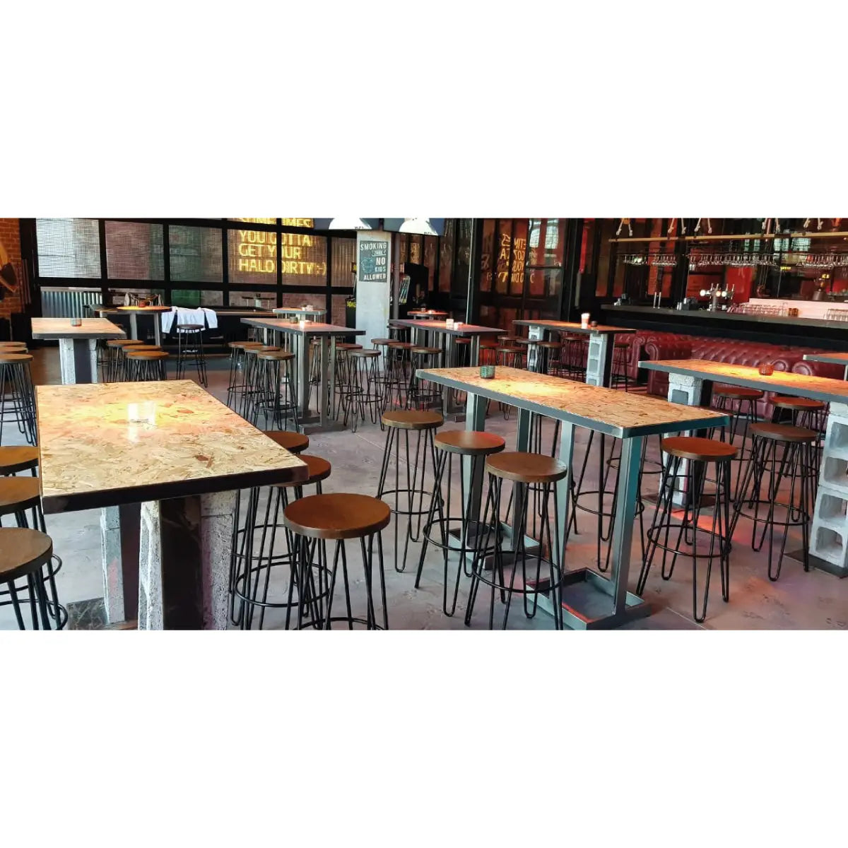 Hairpin bar stool Desert River Rentals