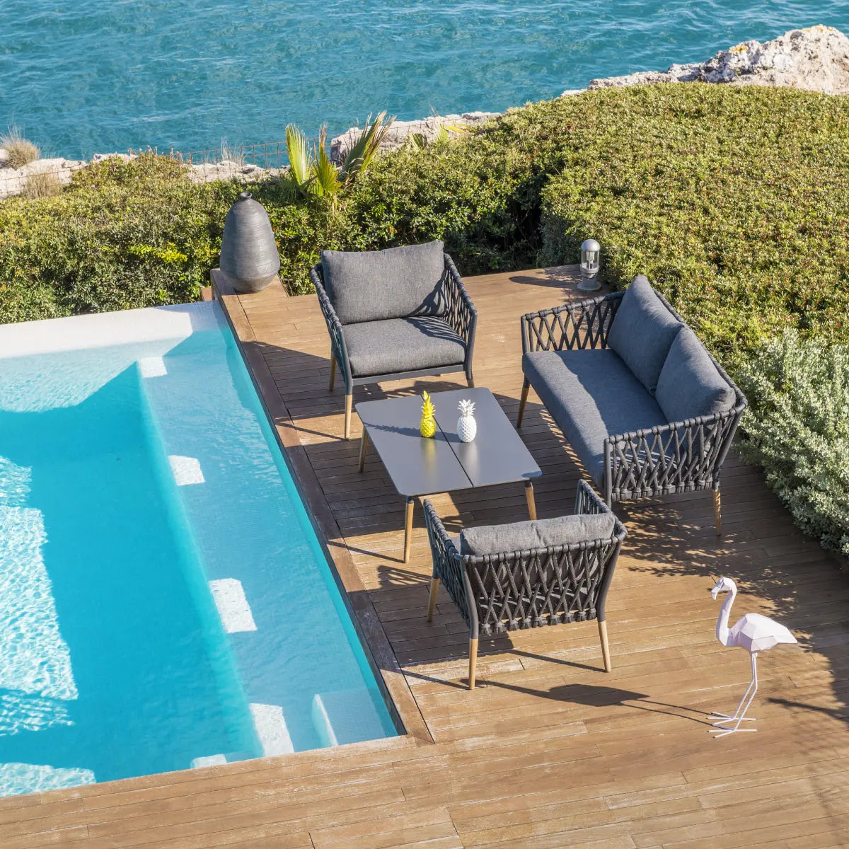 Ipanema coffee table rectangular Desert River Rentals