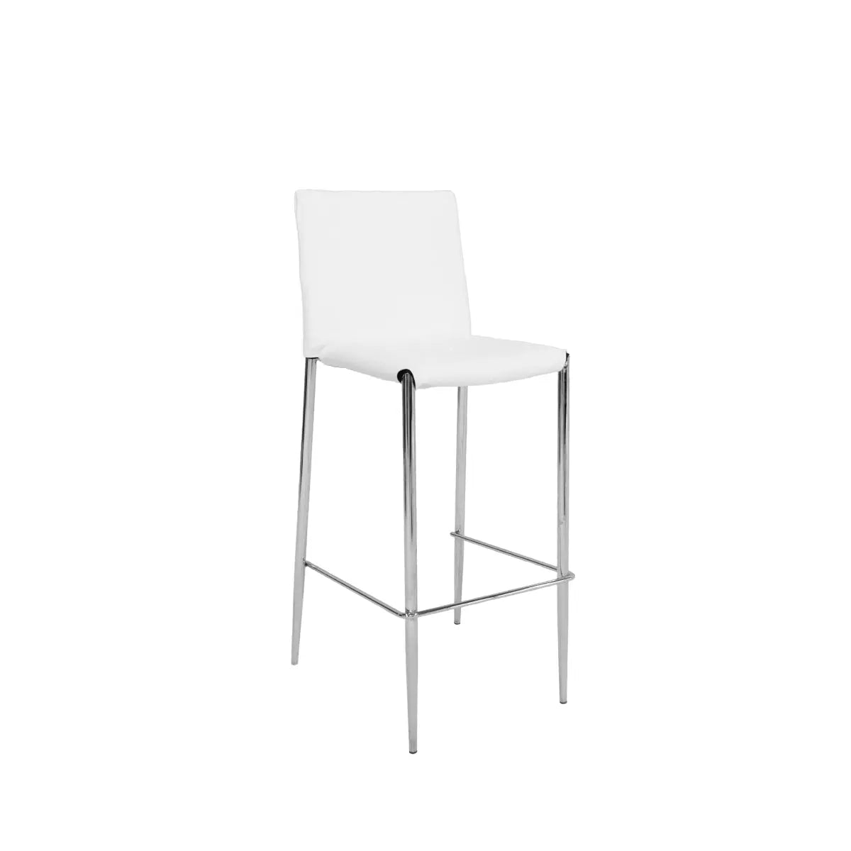James bar stool white Desert River Rentals