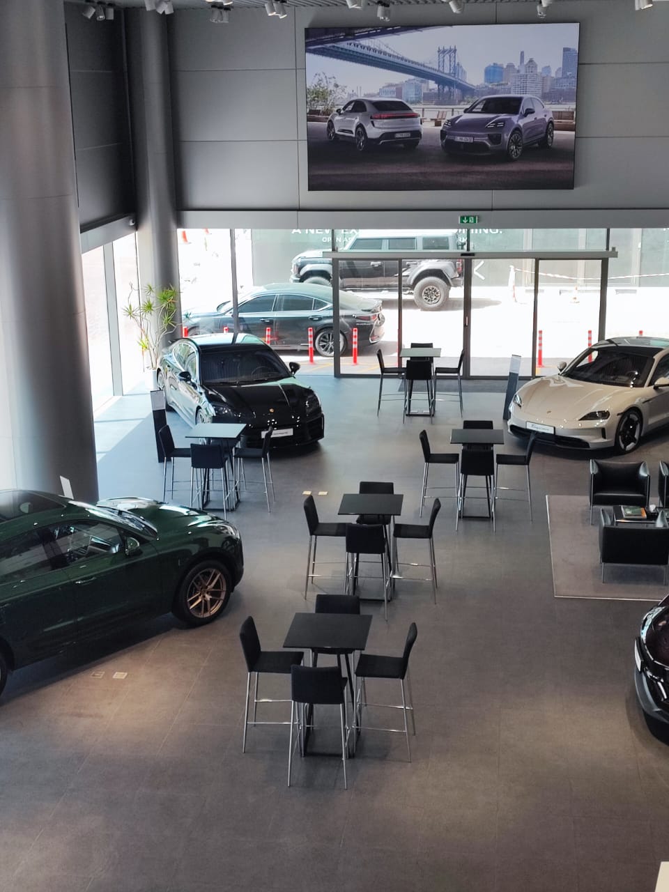 James Bar Stool (Charcoal) Desert River Rentals