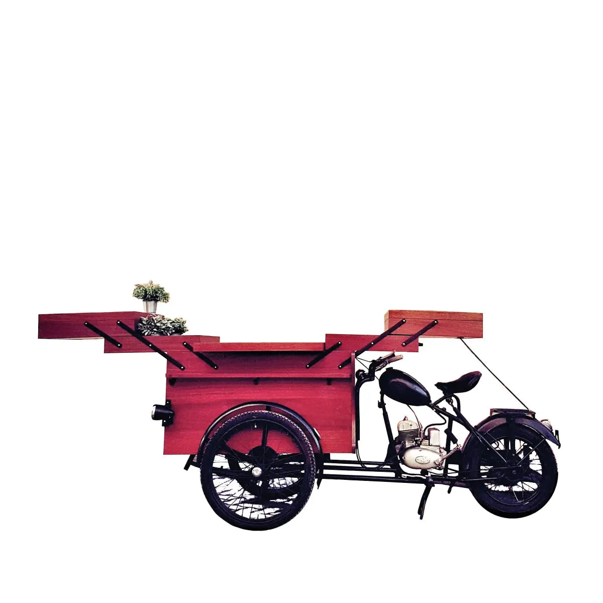 Leonardo original 1960 vintage delivery bike Desert River Rentals