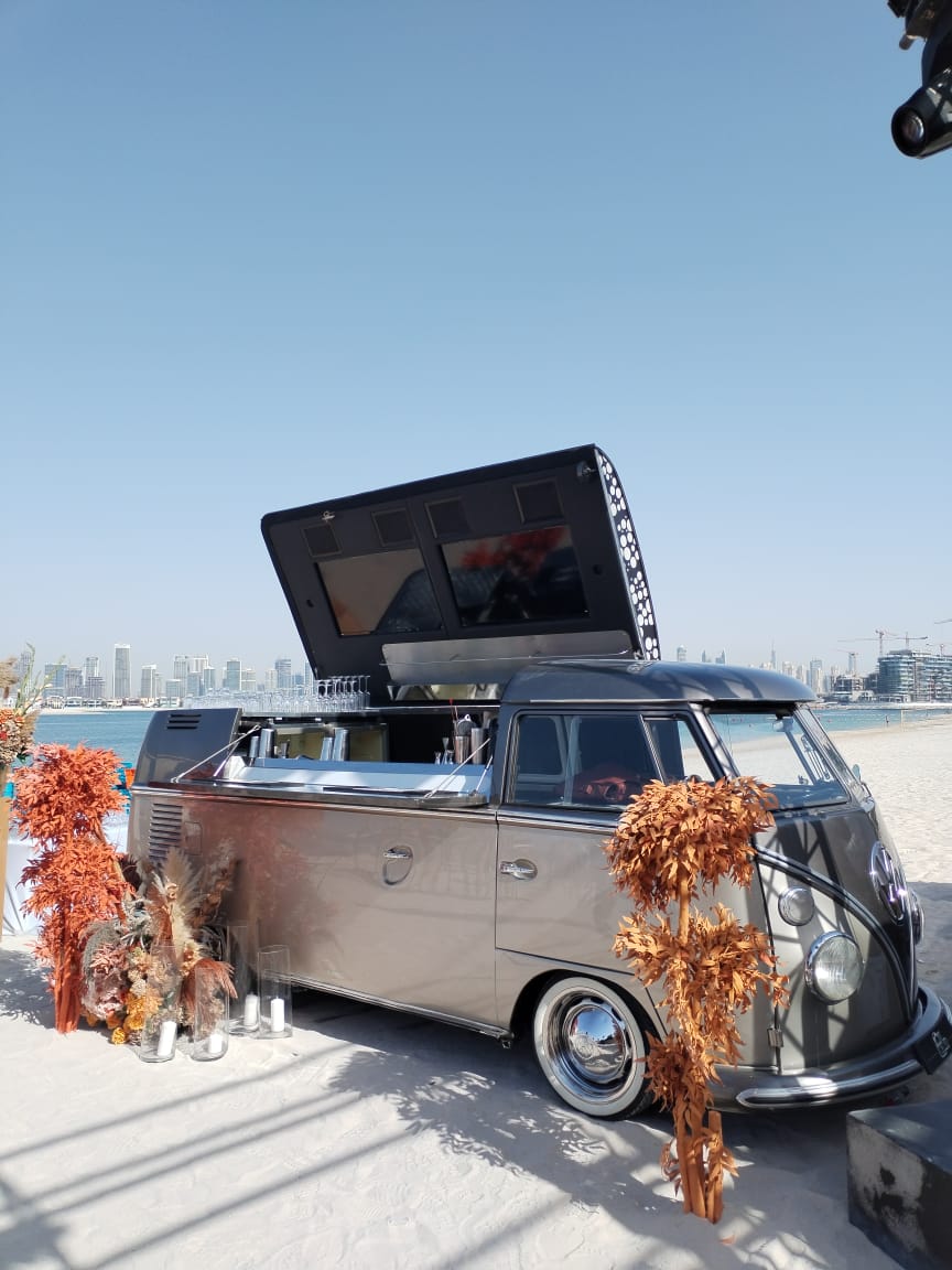 Lola original 1963 volkswagen camper van Desert River Rentals