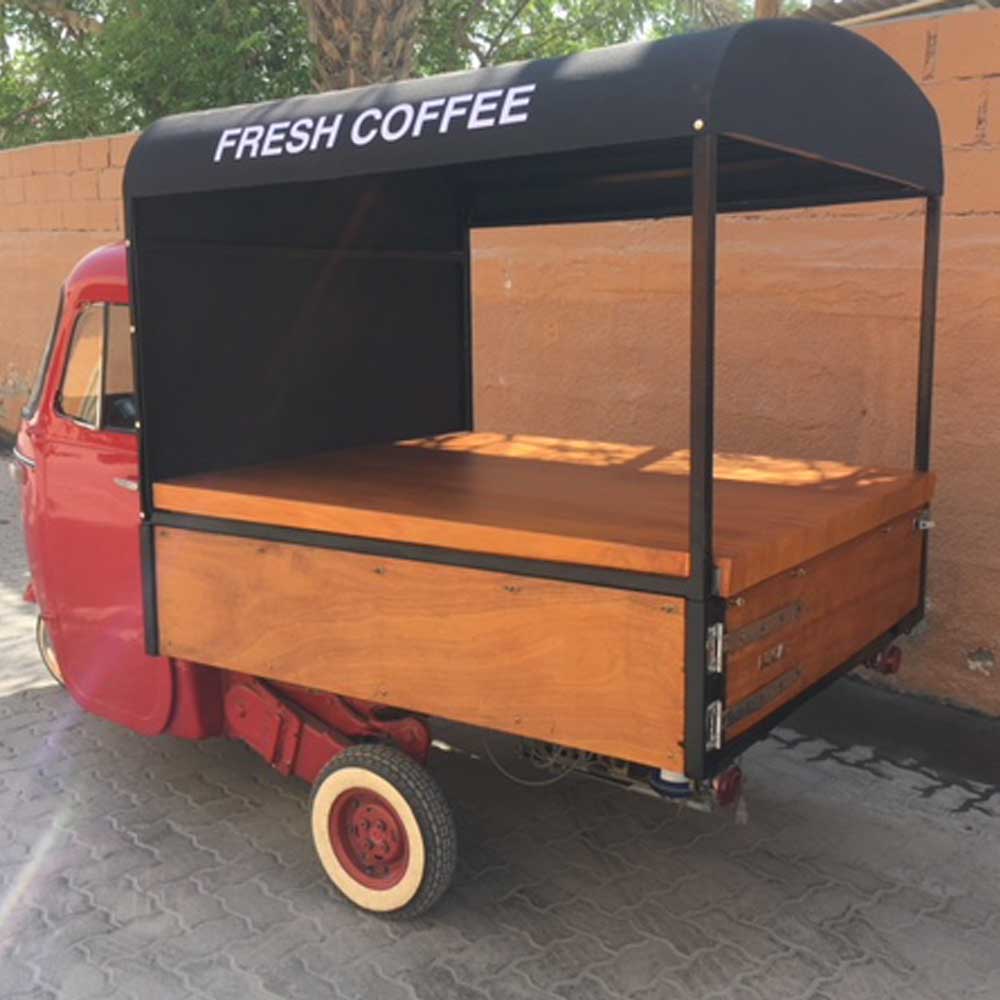 Luca original 1966 piaggio ape Desert River Rentals