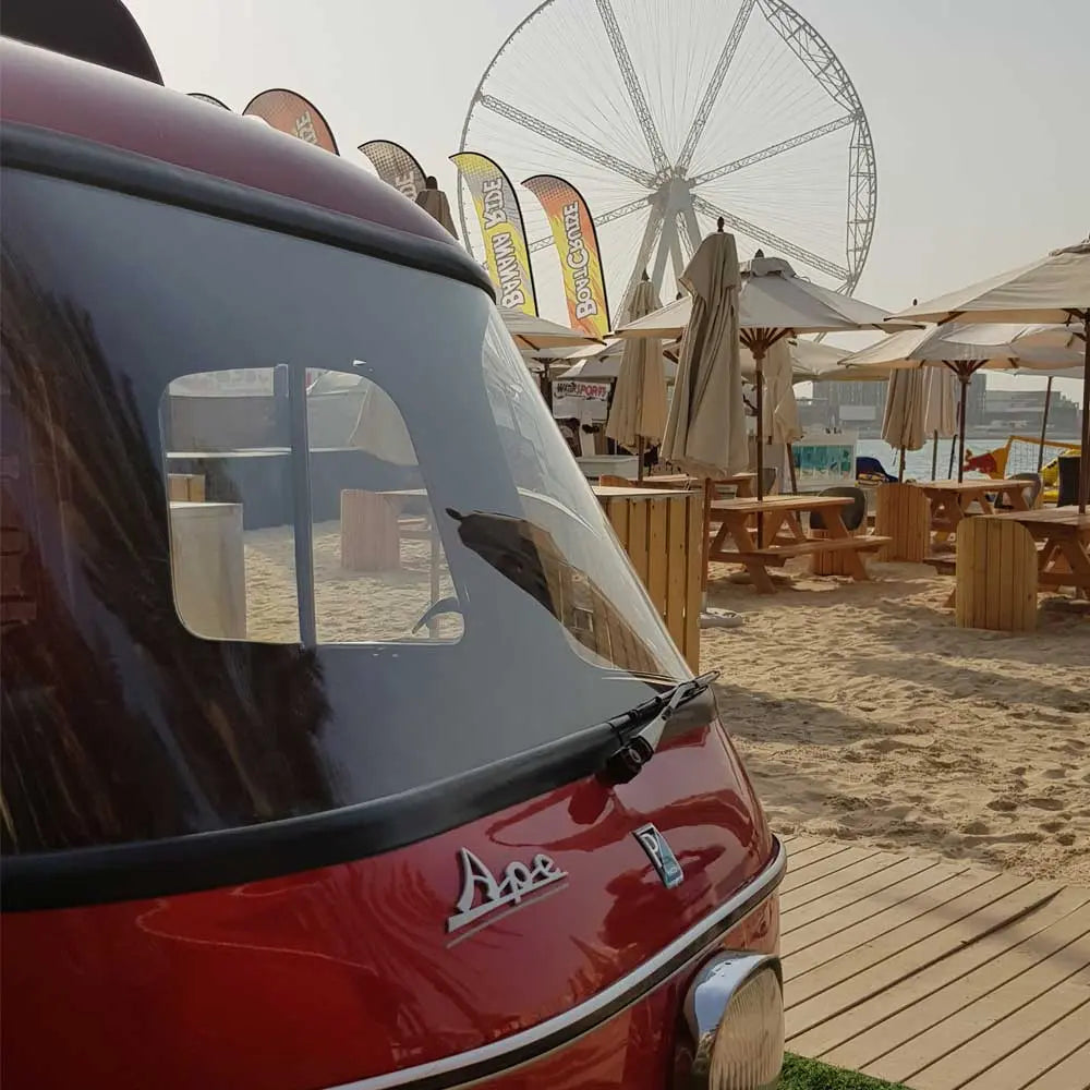 Luca original 1966 piaggio ape Desert River Rentals