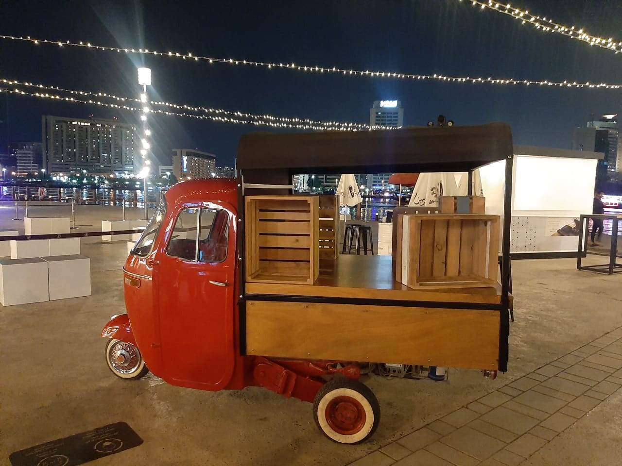 Luca original 1966 piaggio ape Desert River Rentals