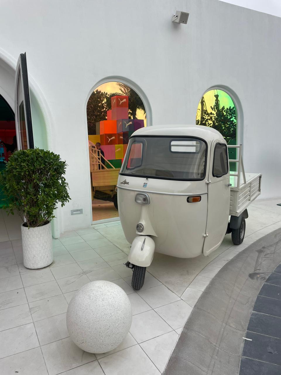 Luigi original 1964 piaggio ape Desert River Rentals