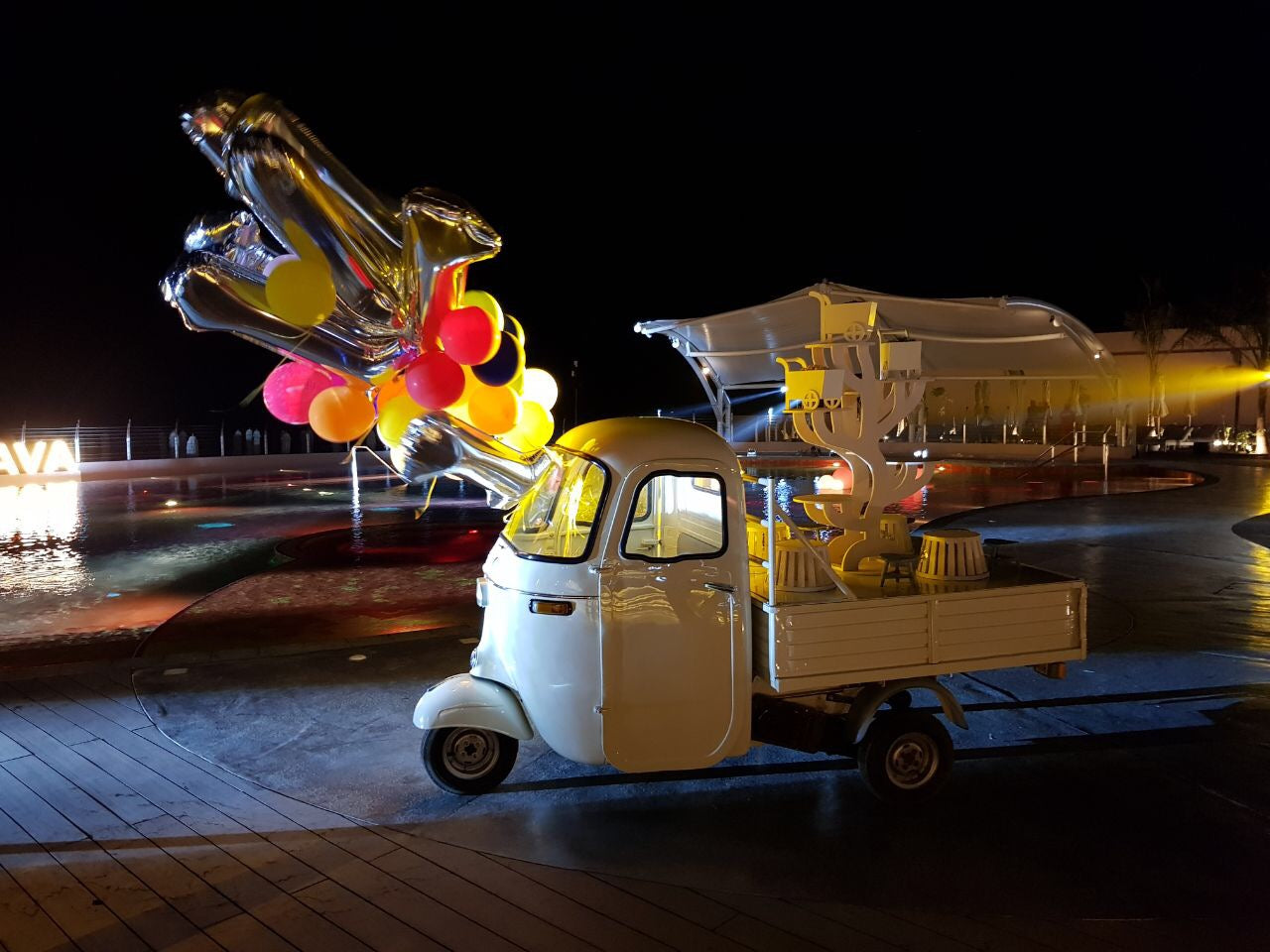 Luigi original 1964 piaggio ape Desert River Rentals