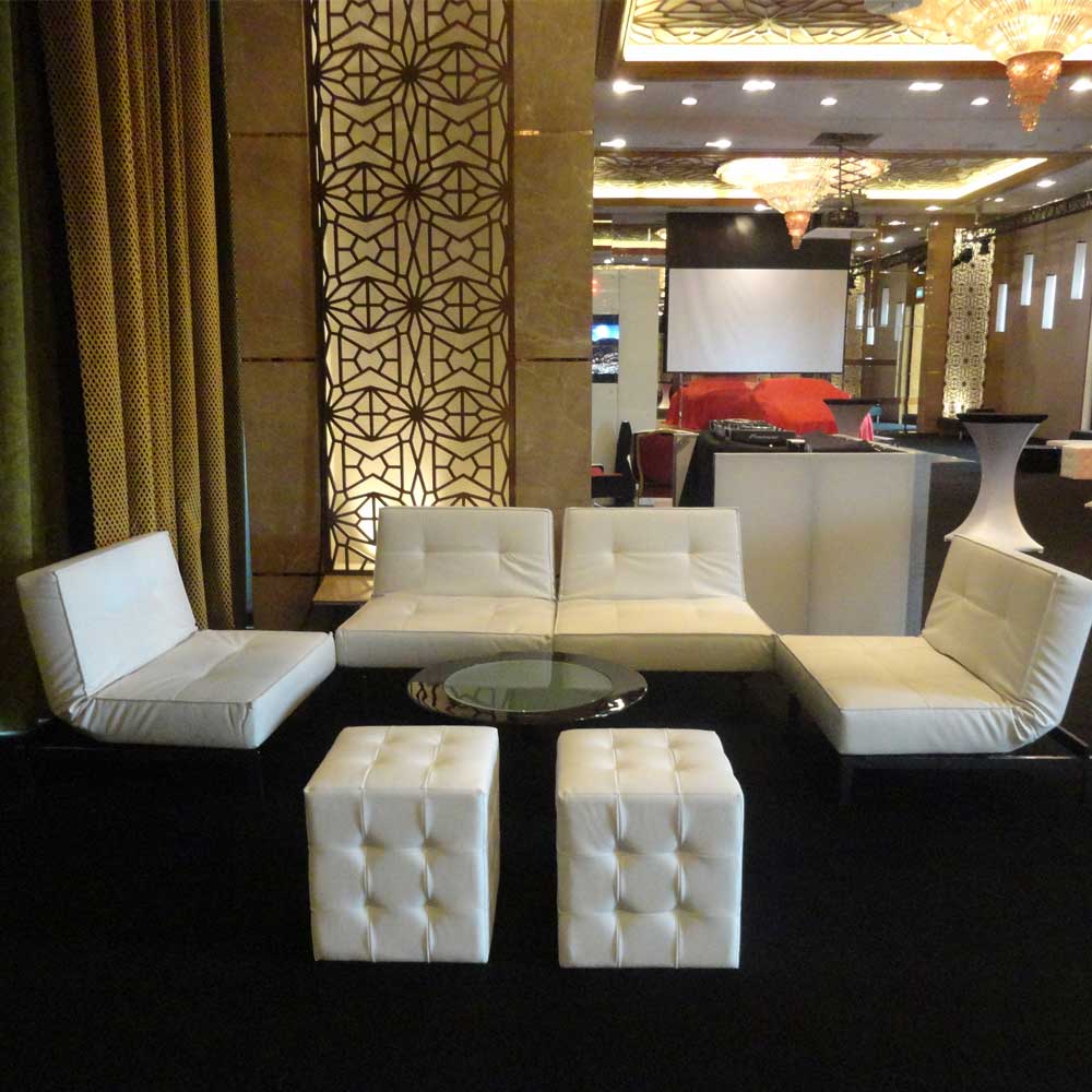 Ottoman cube Desert River Rentals