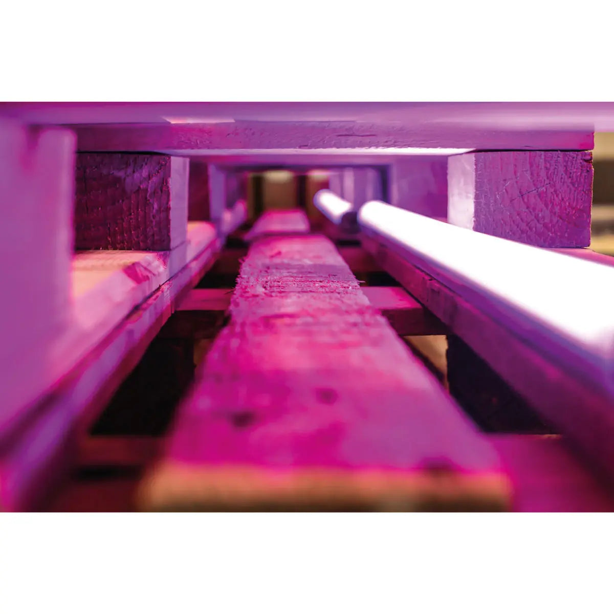 Pallet illuminated buffet table, small Desert River Rentals