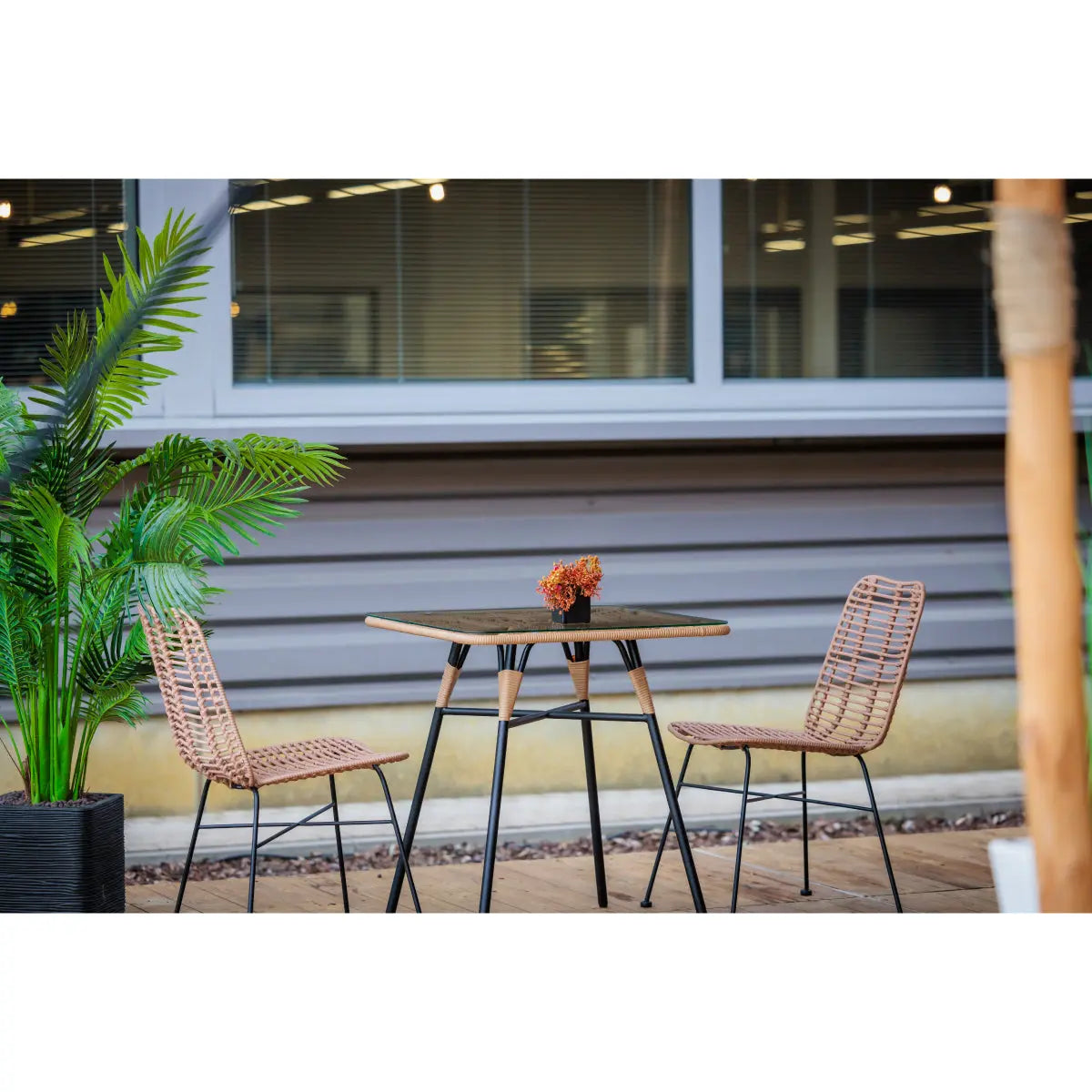 Palm springs bistro table Desert River Rentals